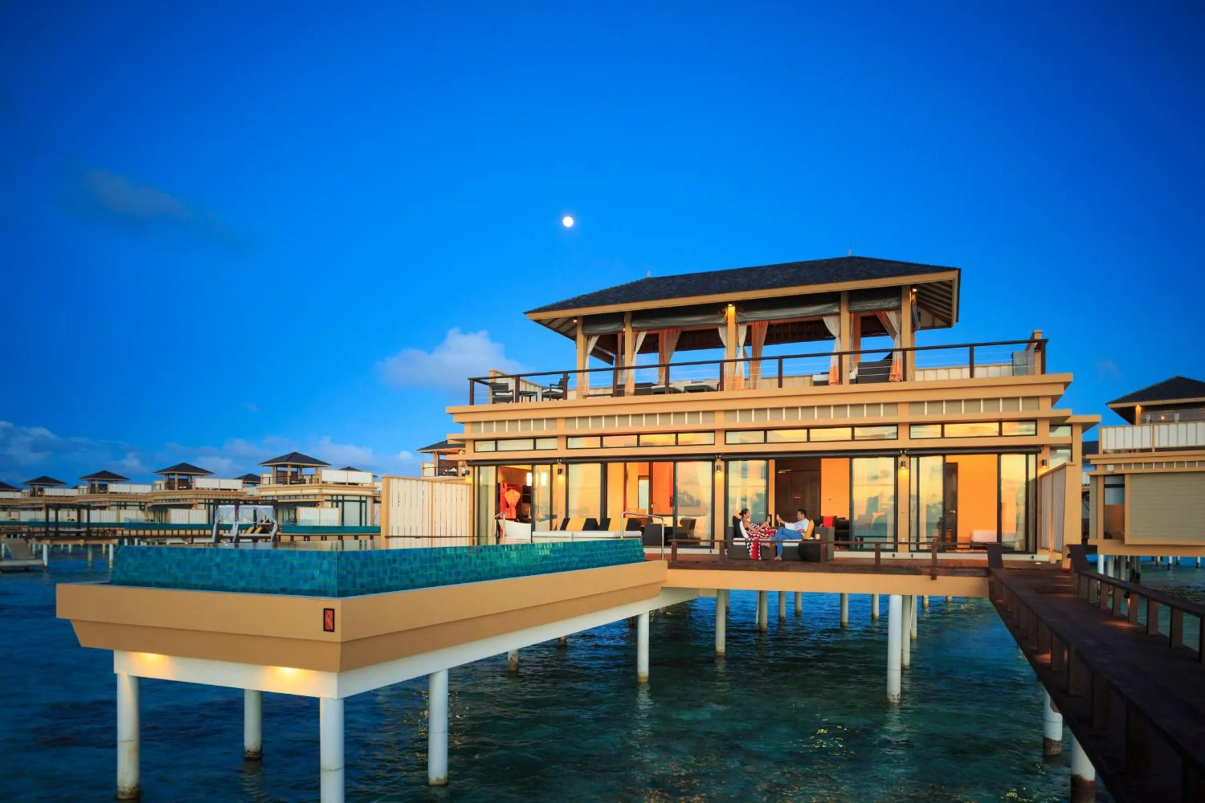 Swimming pool in Angsana Velavaru - Enjoy 20 percent off Return Seaplane for Two guests on stays of 4 nights or more between 1 March to 23 December 2026