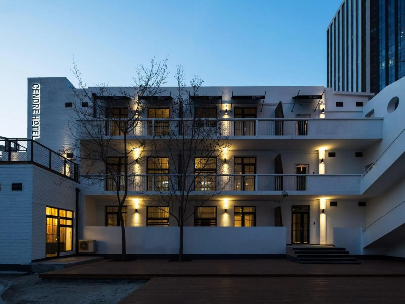 Property building in Yi Stack Hotel Beijing