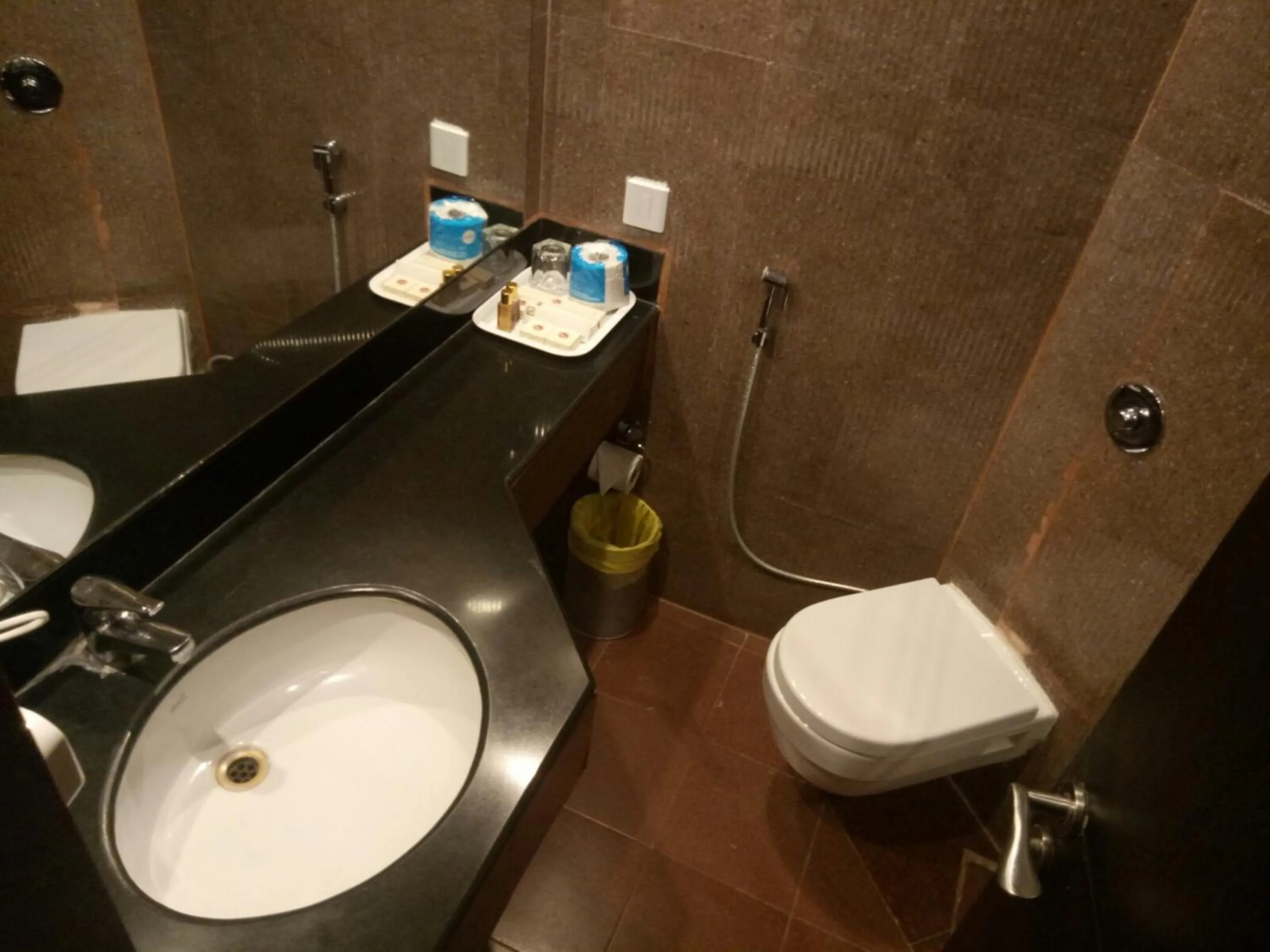Bathroom in Ramee Guestline Hotel Bangalore