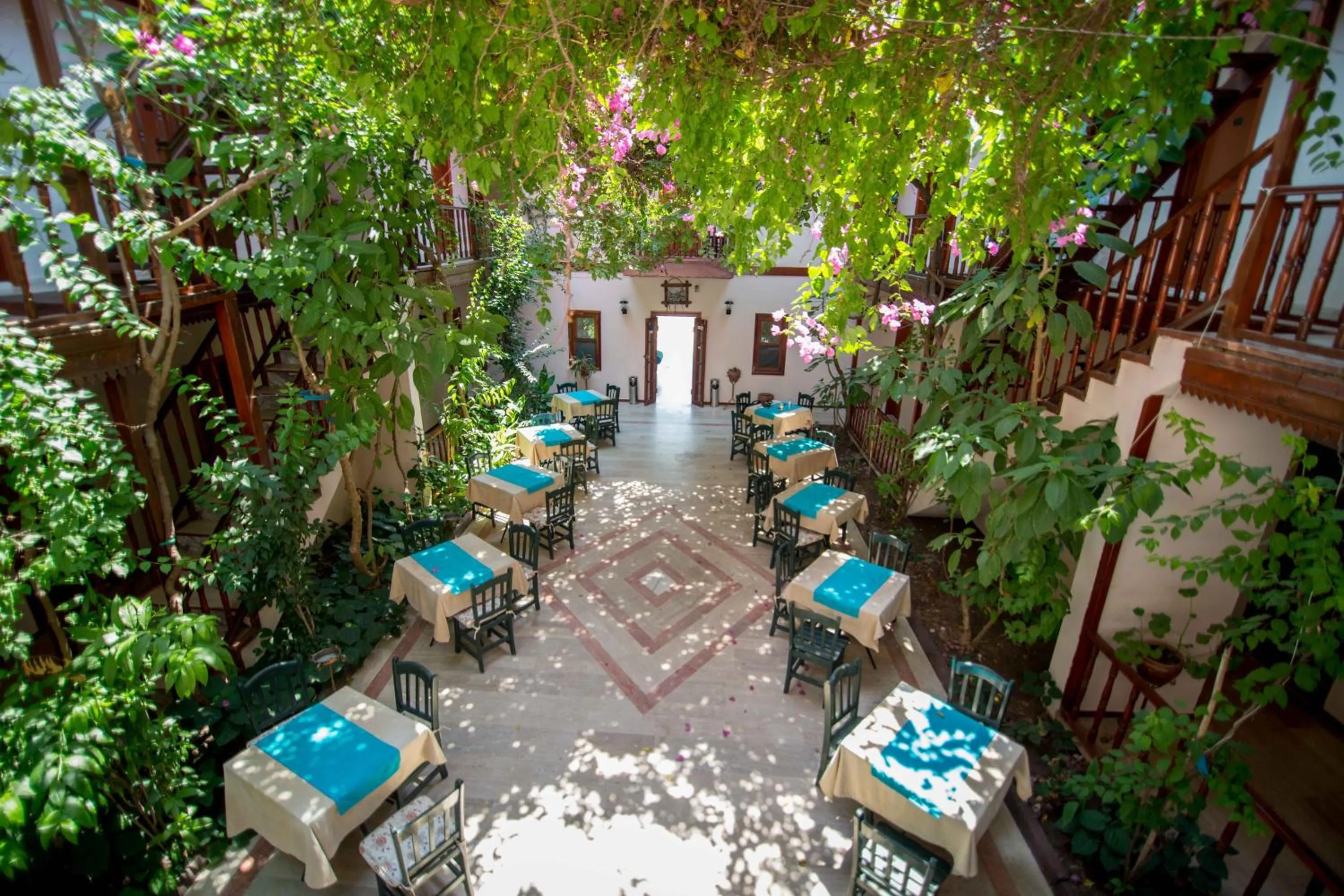 Bird's eye view in Konak Su Hotel