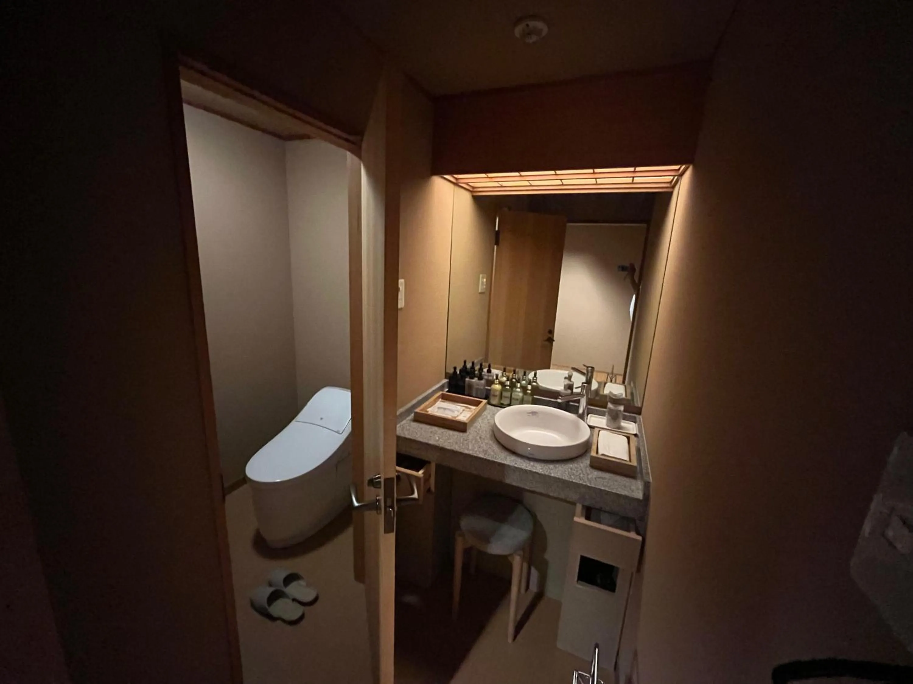 Toilet in Kuriya Suizan