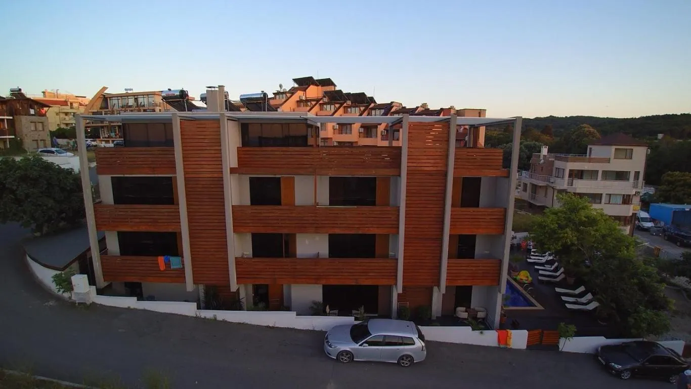 Bird's eye view in Design Hotel Logatero