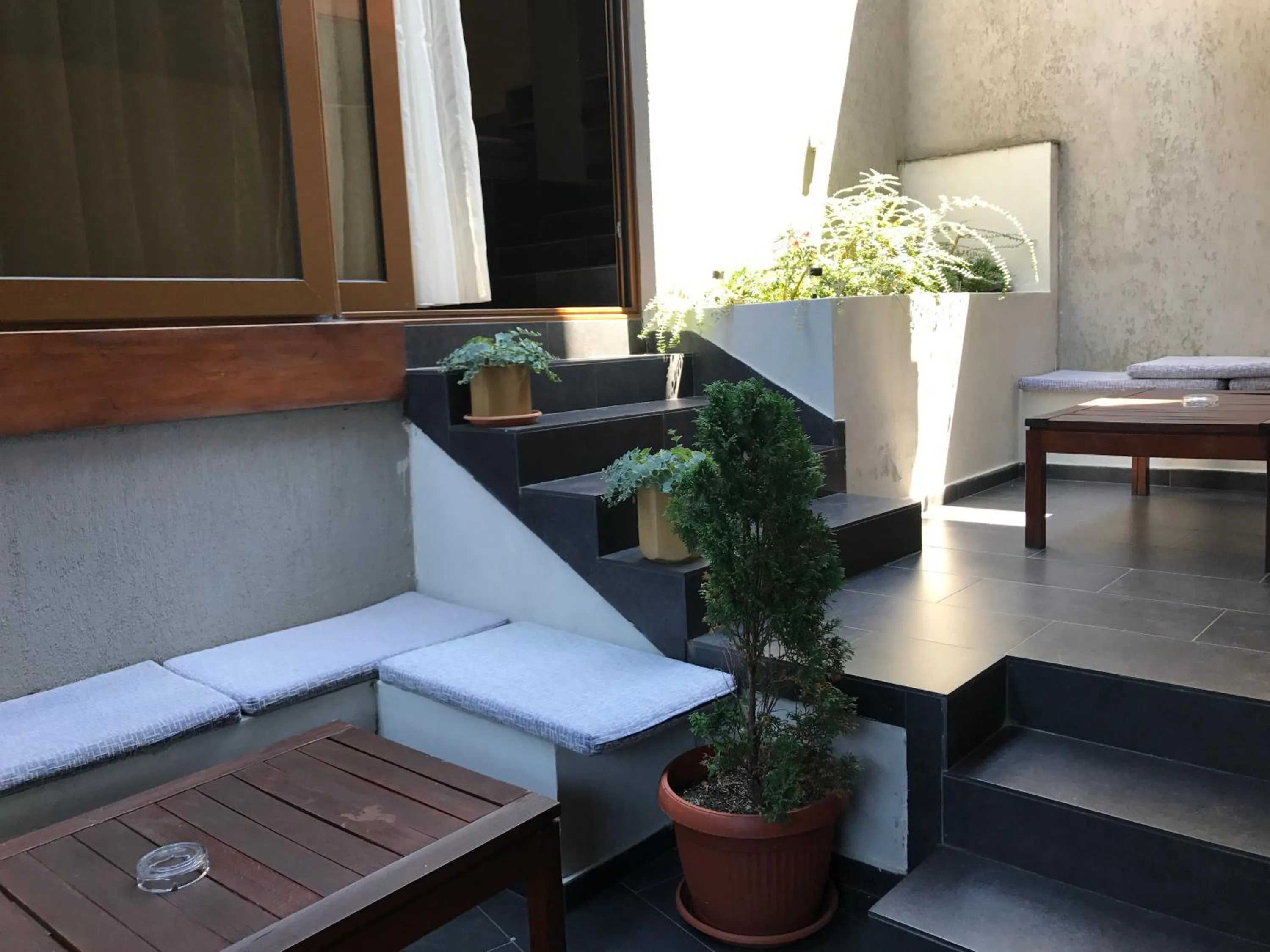 Inner courtyard view in Design Hotel Logatero