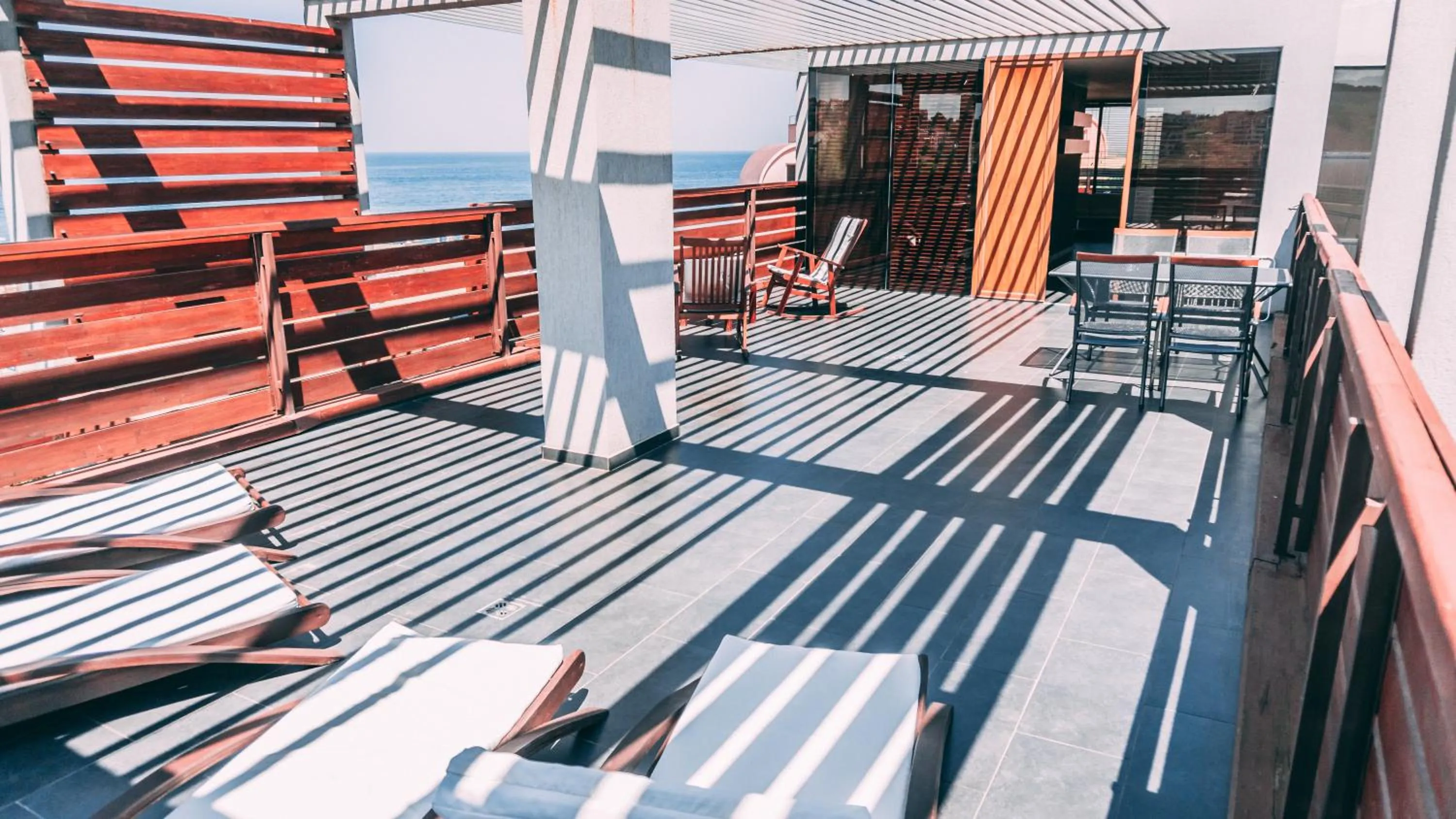 Balcony/Terrace in Design Hotel Logatero