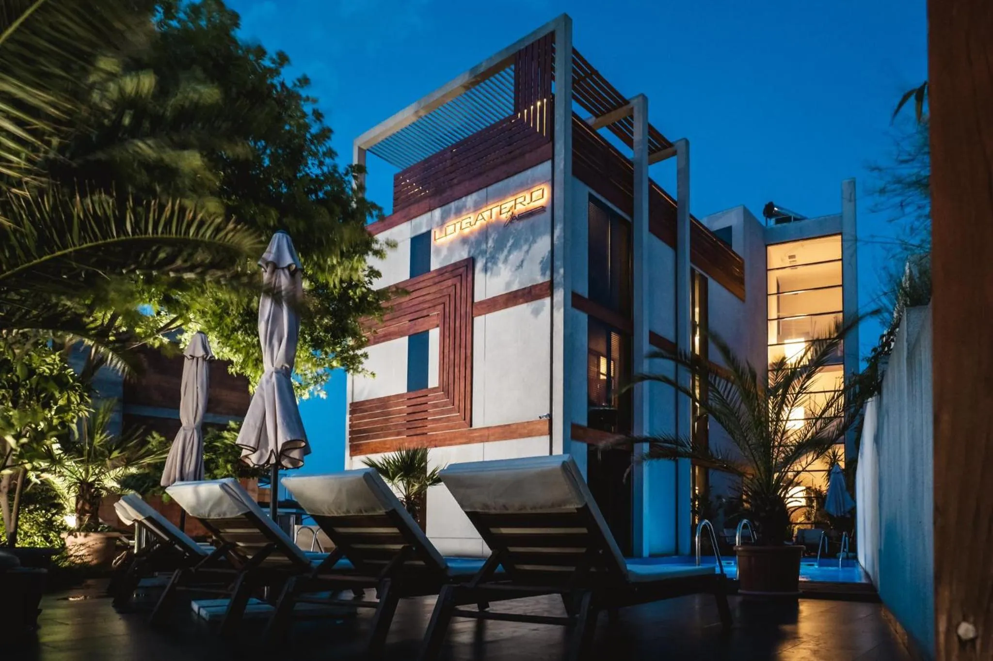 Property building in Design Hotel Logatero