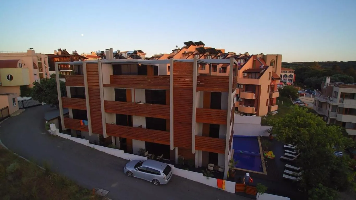 Bird's eye view in Design Hotel Logatero