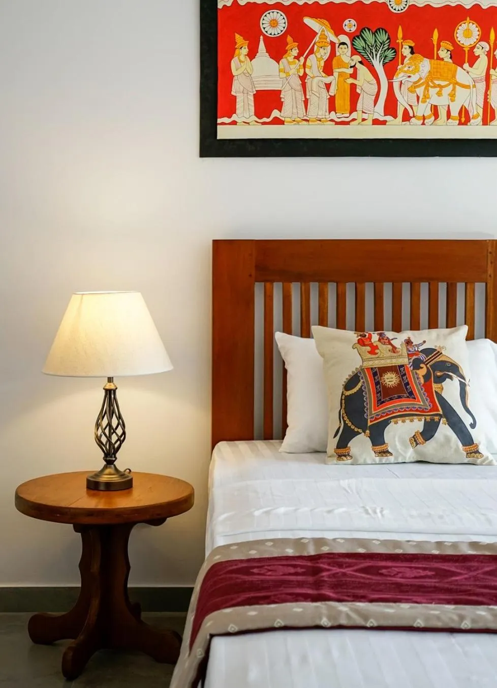 Decorative detail, Bed in Atelier