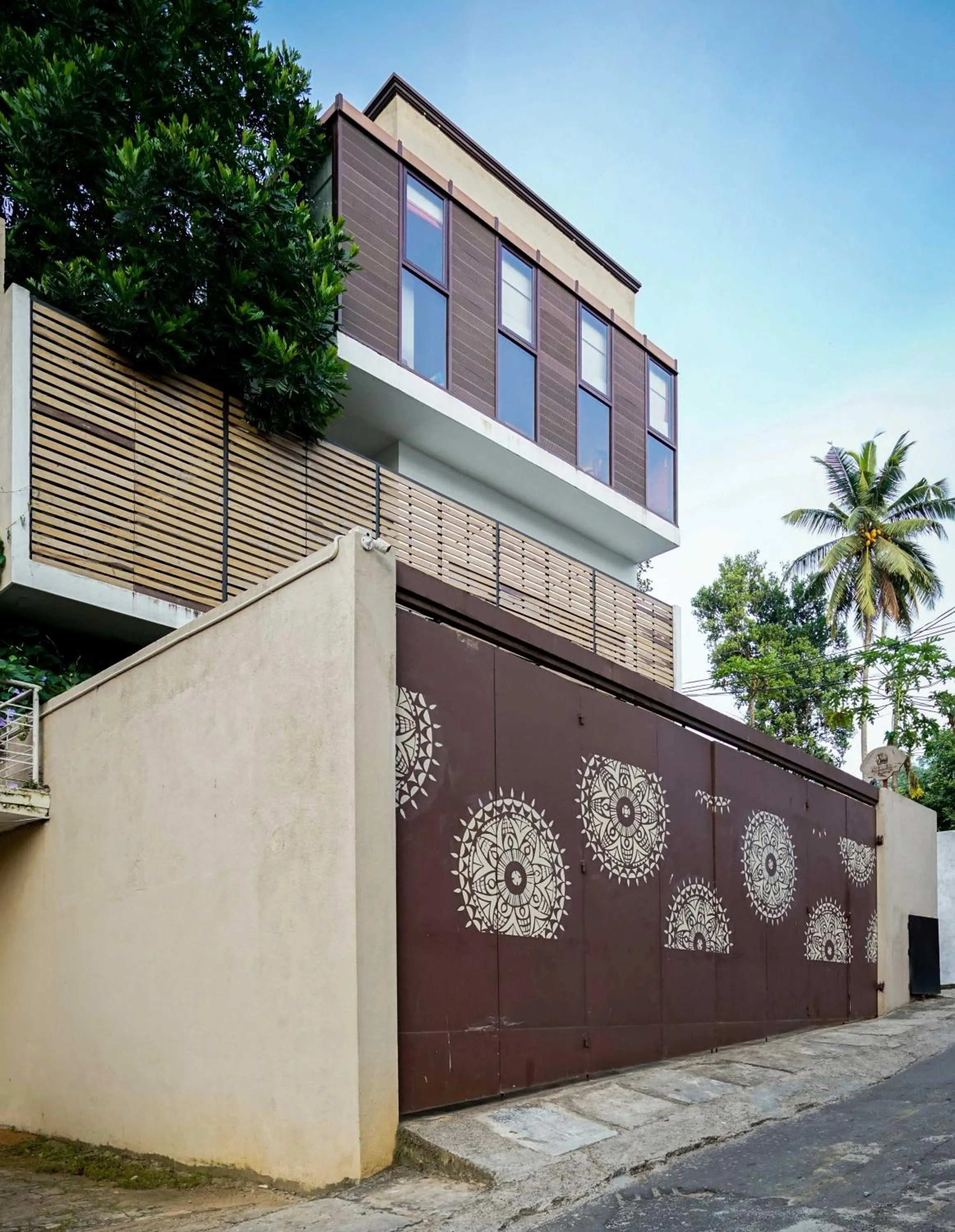 Facade/entrance in Atelier