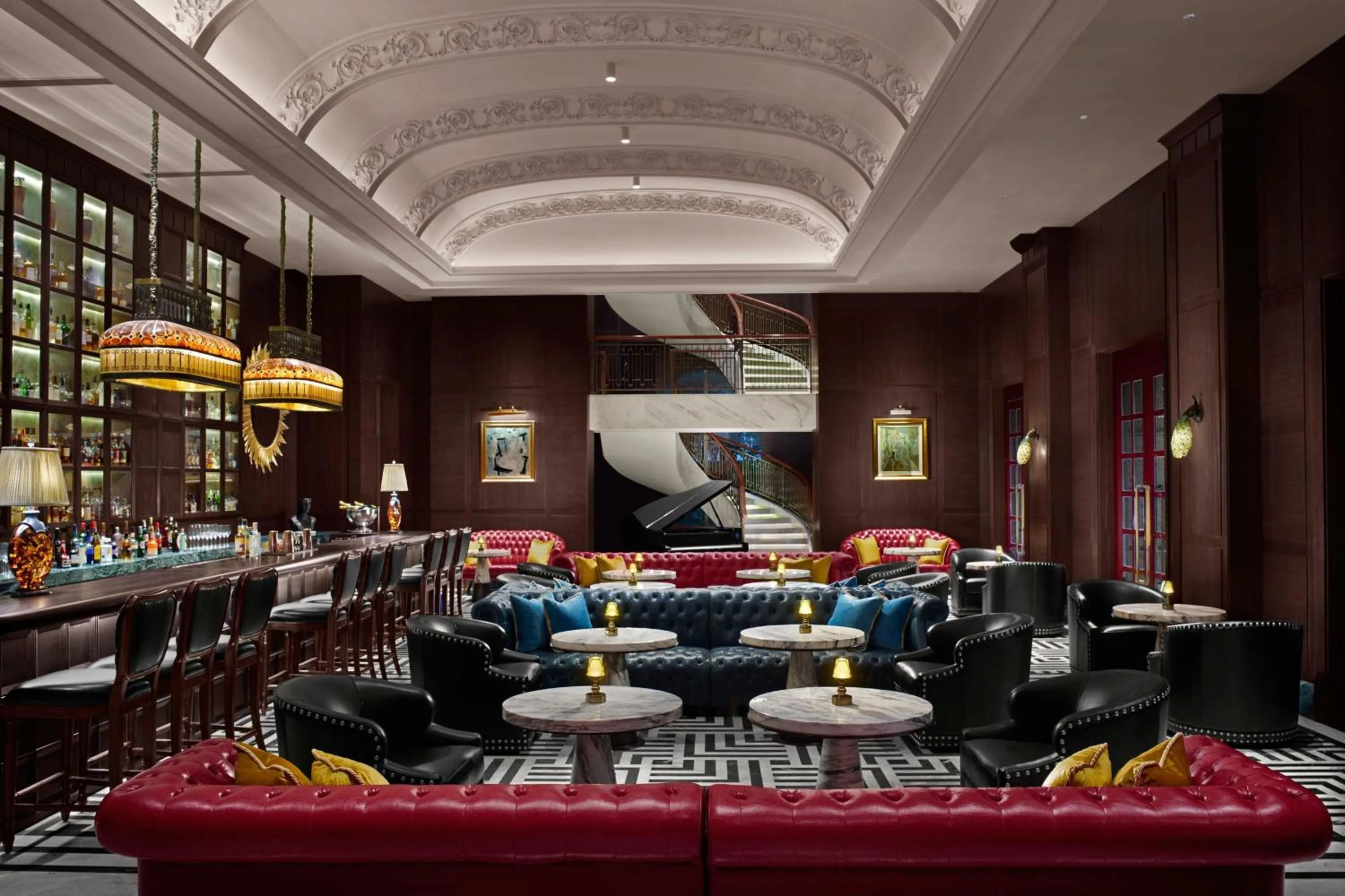 Lounge or bar in The St Regis Shanghai Jingan