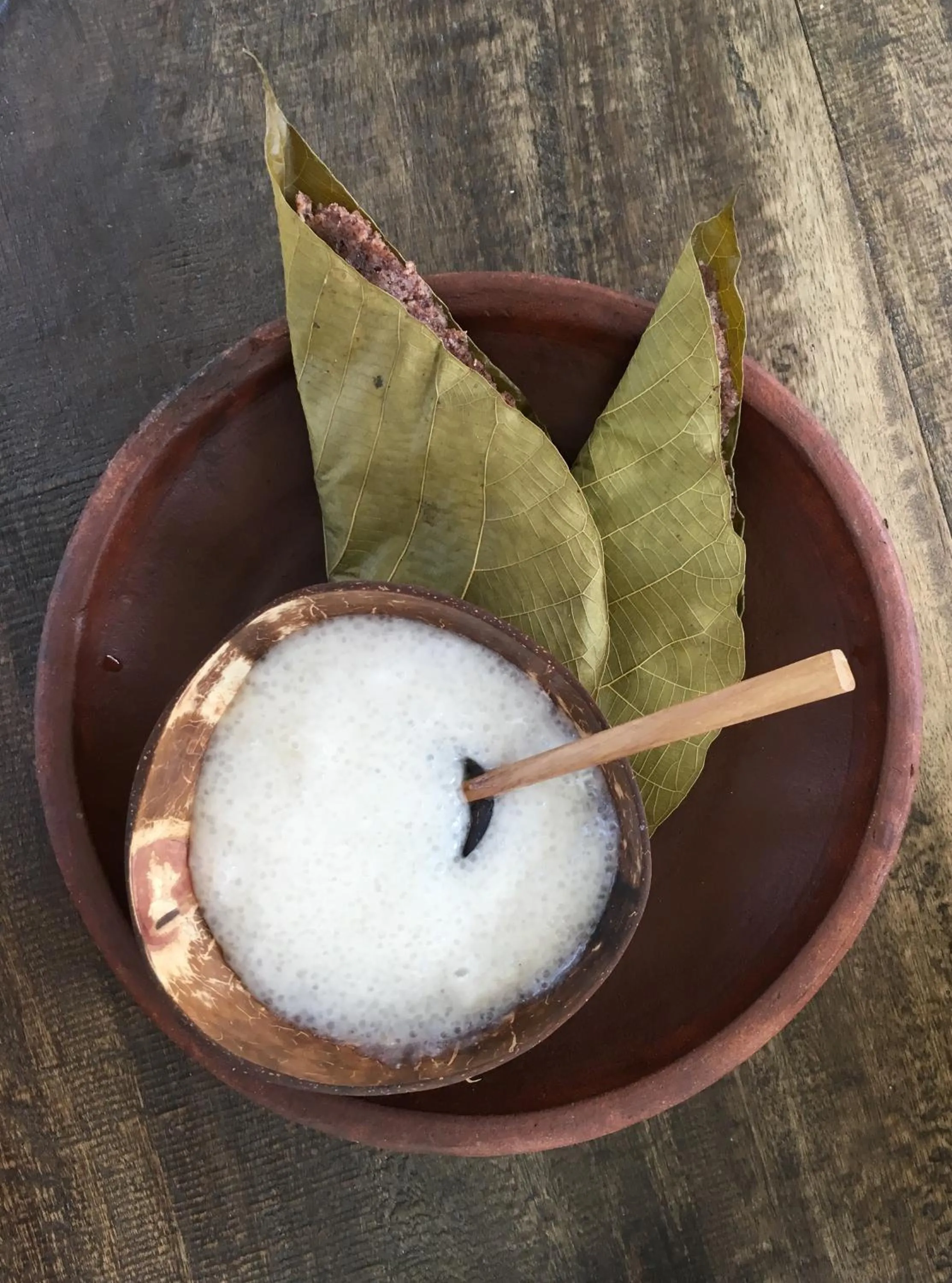 Asian breakfast in KAJU GREEN eco lodges