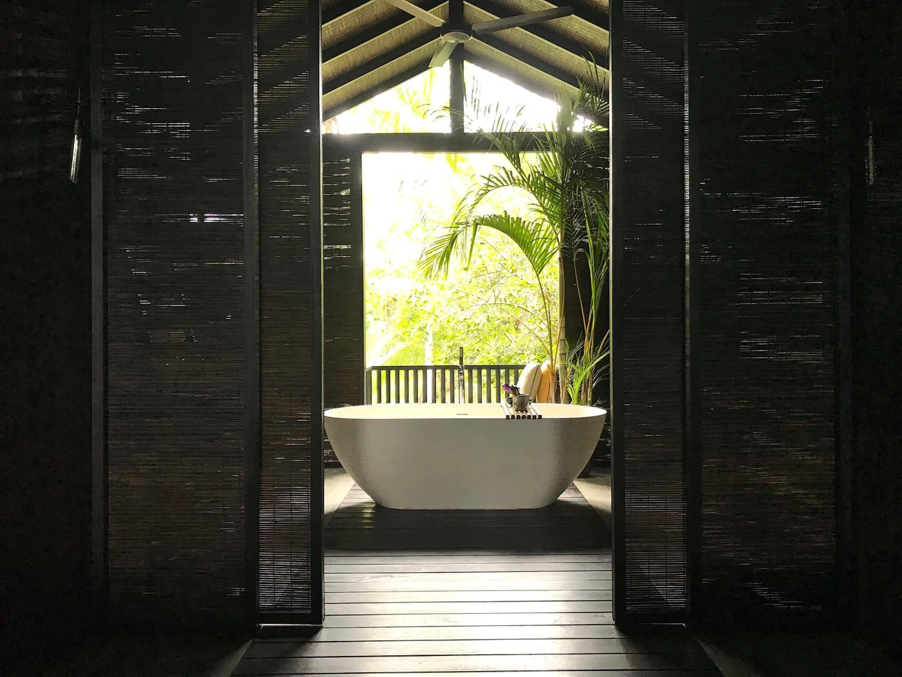 Bathroom in KAJU GREEN eco lodges