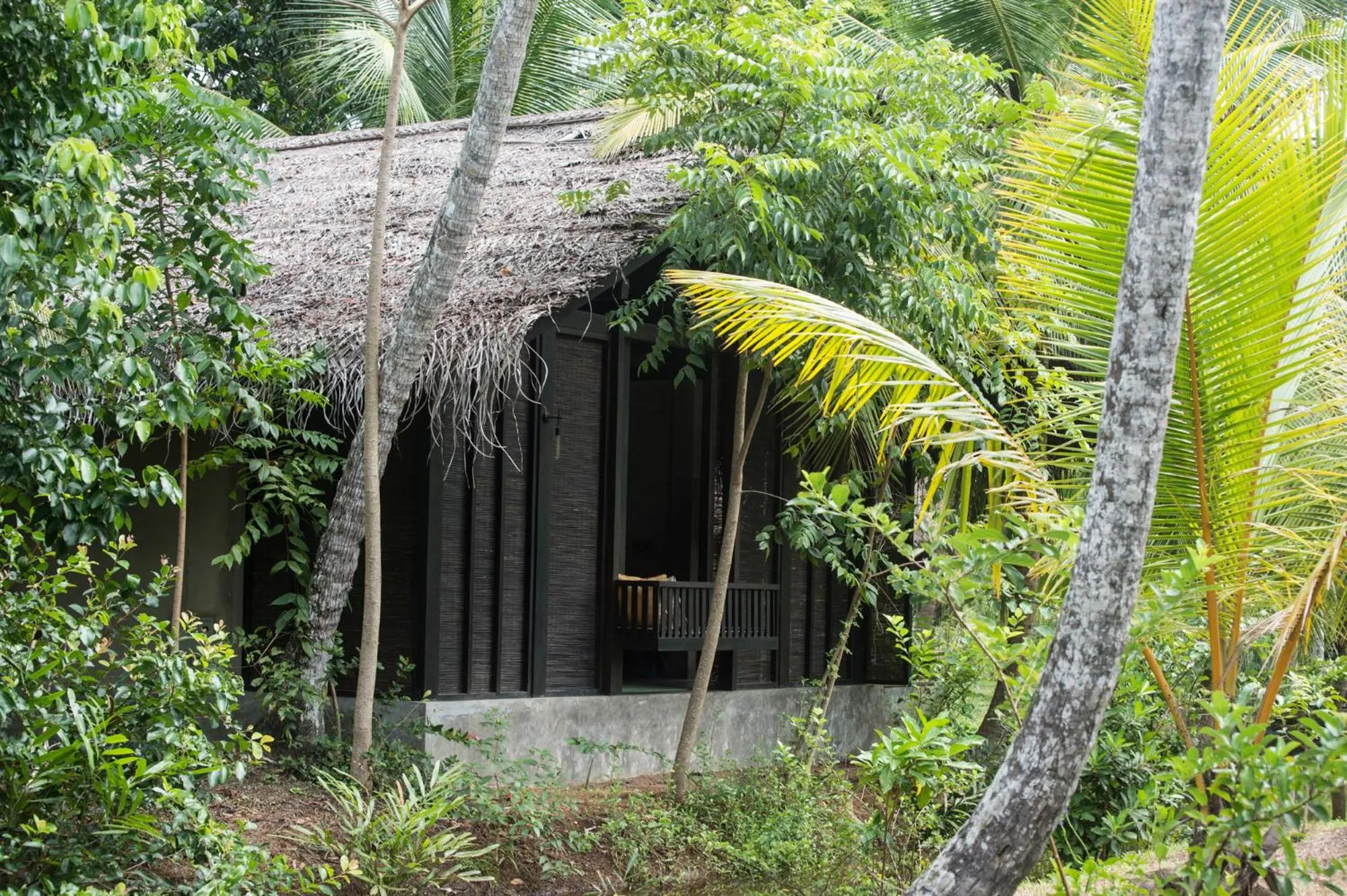 Facade/entrance in KAJU GREEN eco lodges