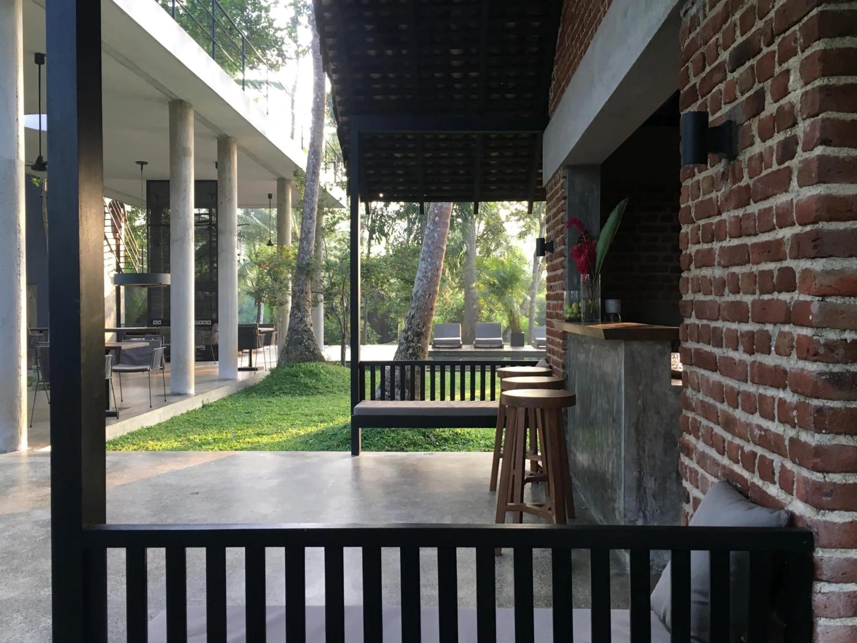 Lounge or bar in KAJU GREEN eco lodges