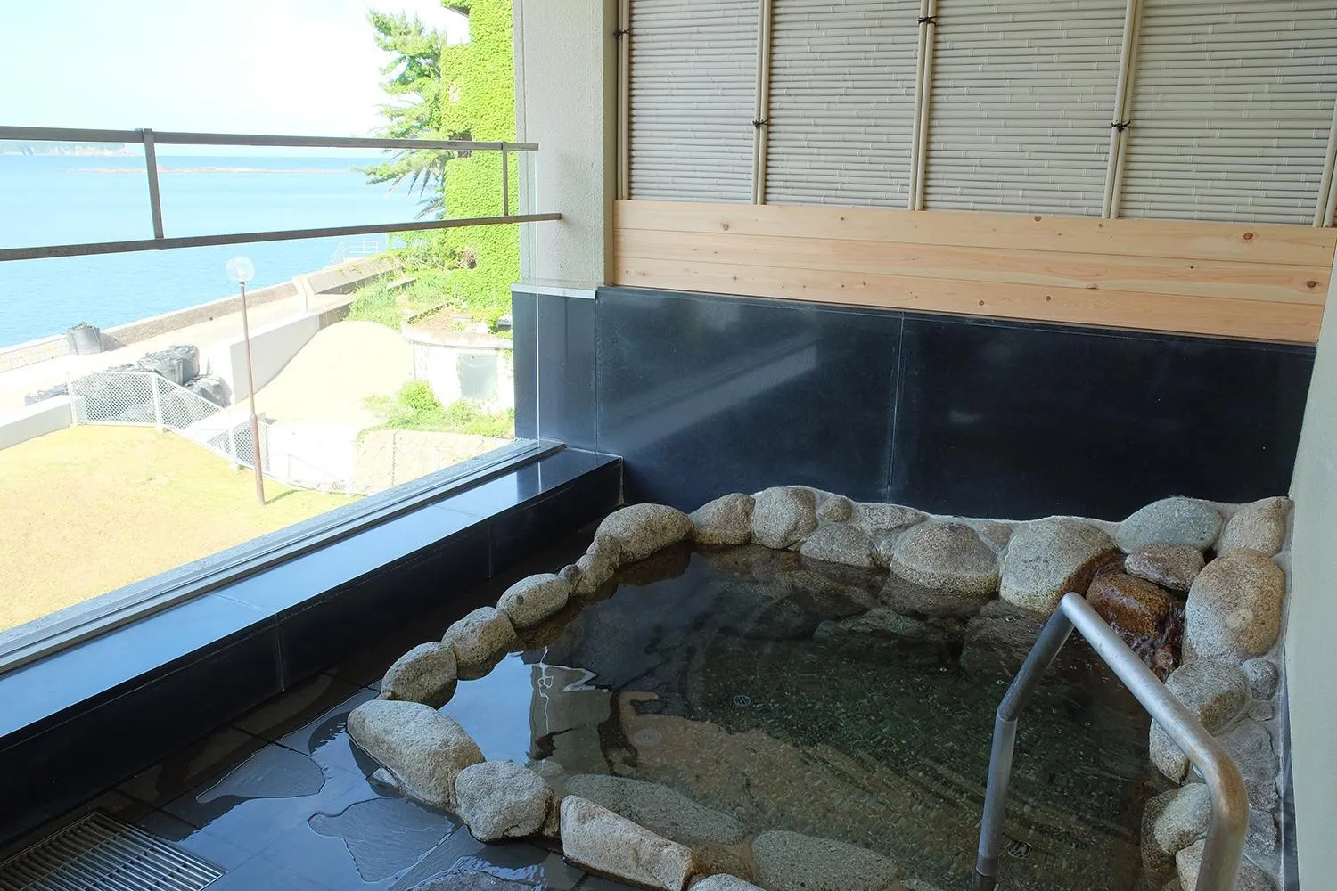 Open Air Bath in Sunrise Katsuura