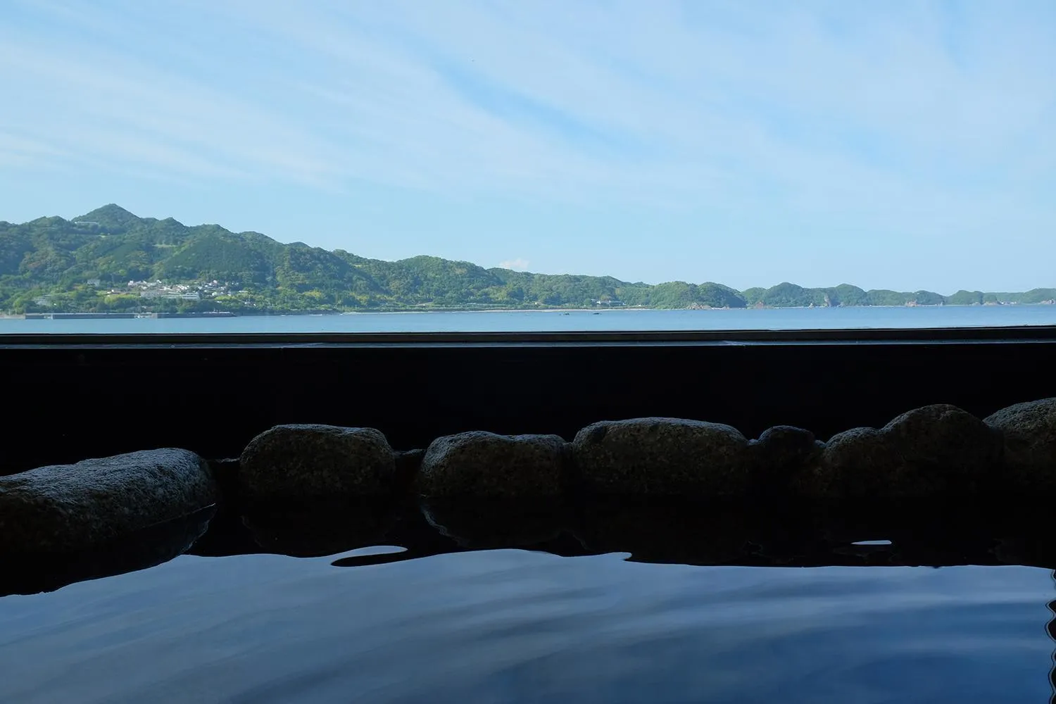 Open Air Bath in Sunrise Katsuura