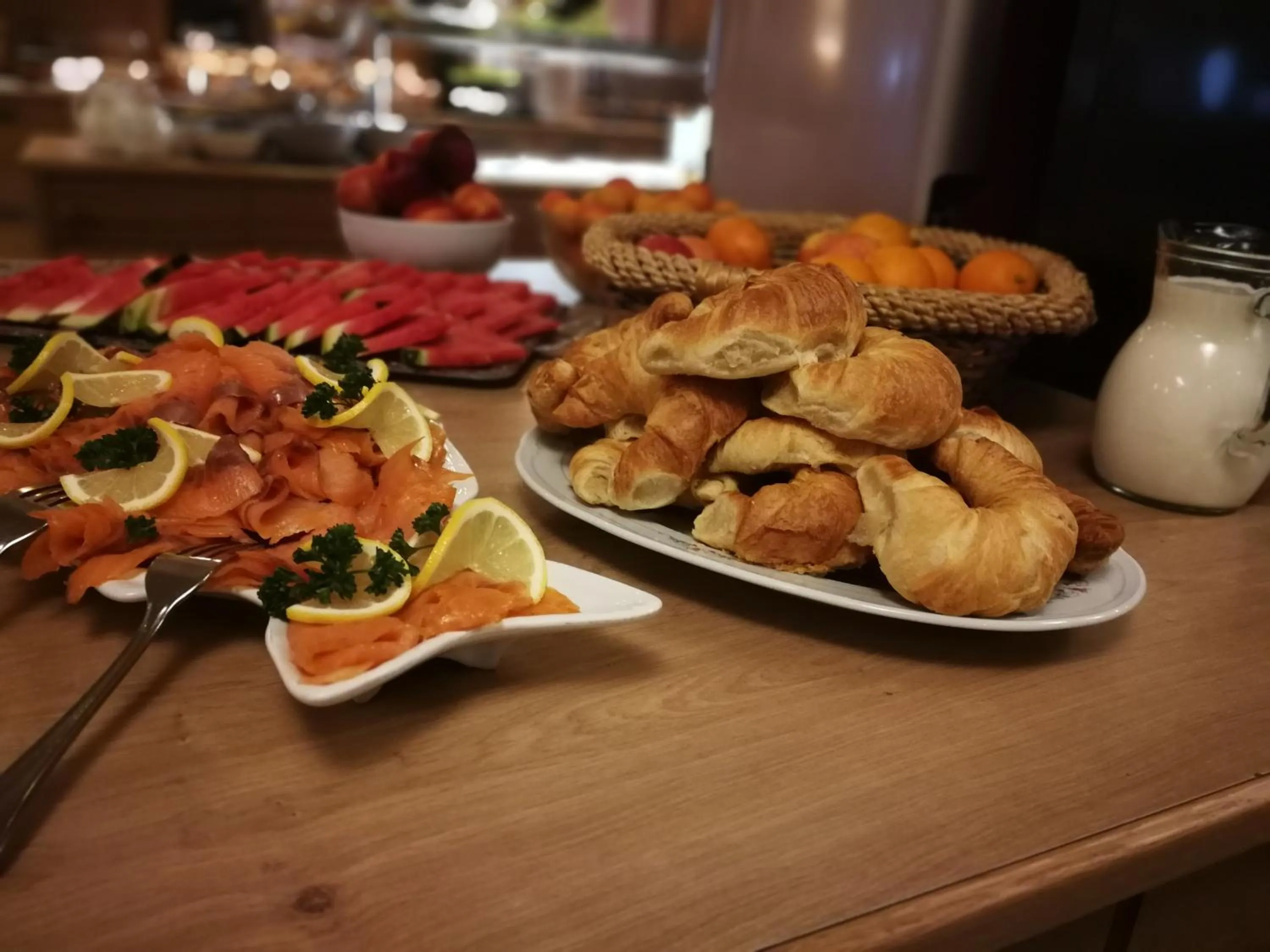 Breakfast in Hotel Alphof Alpbach