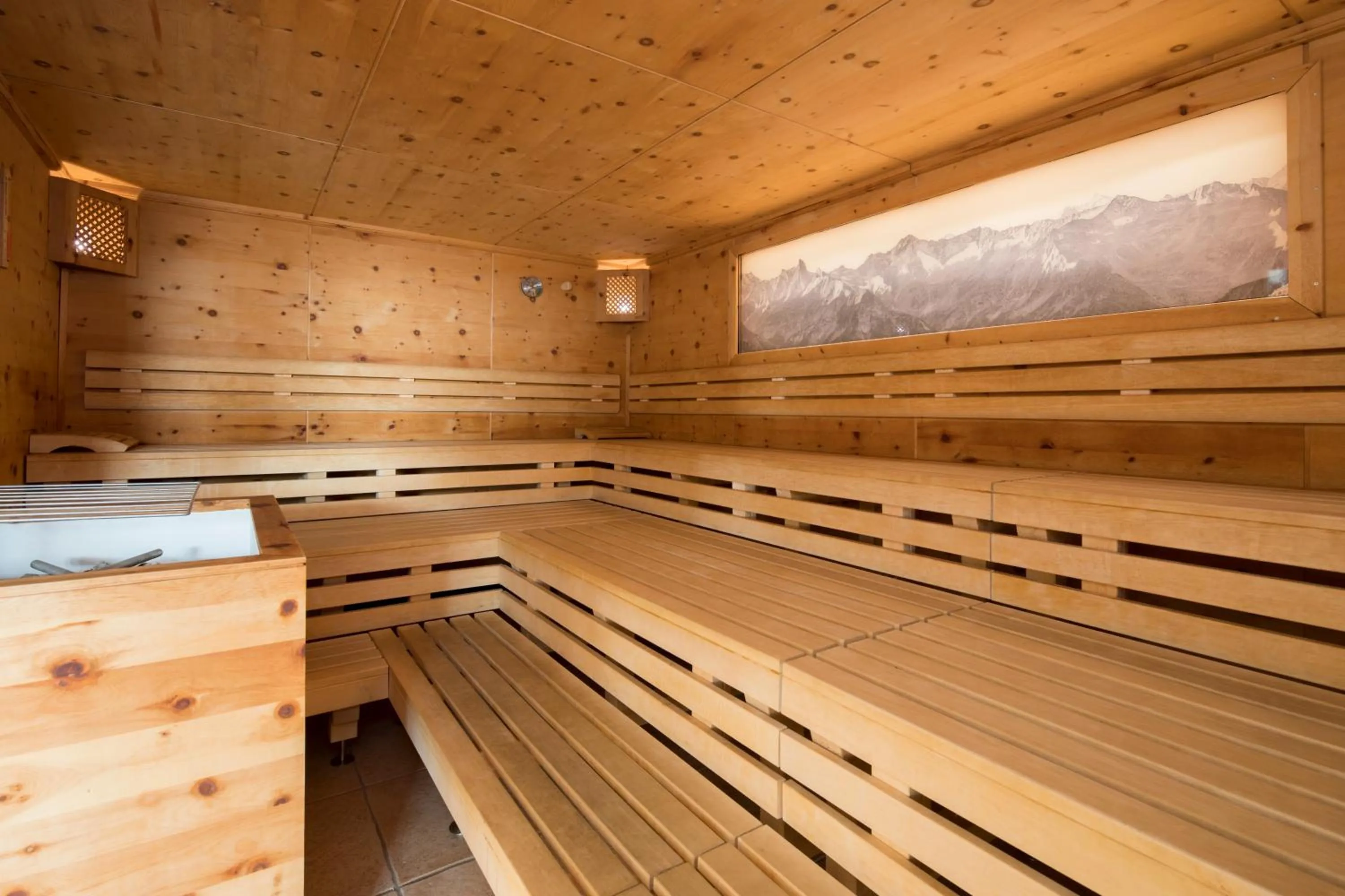 Sauna in Hotel Alphof Alpbach