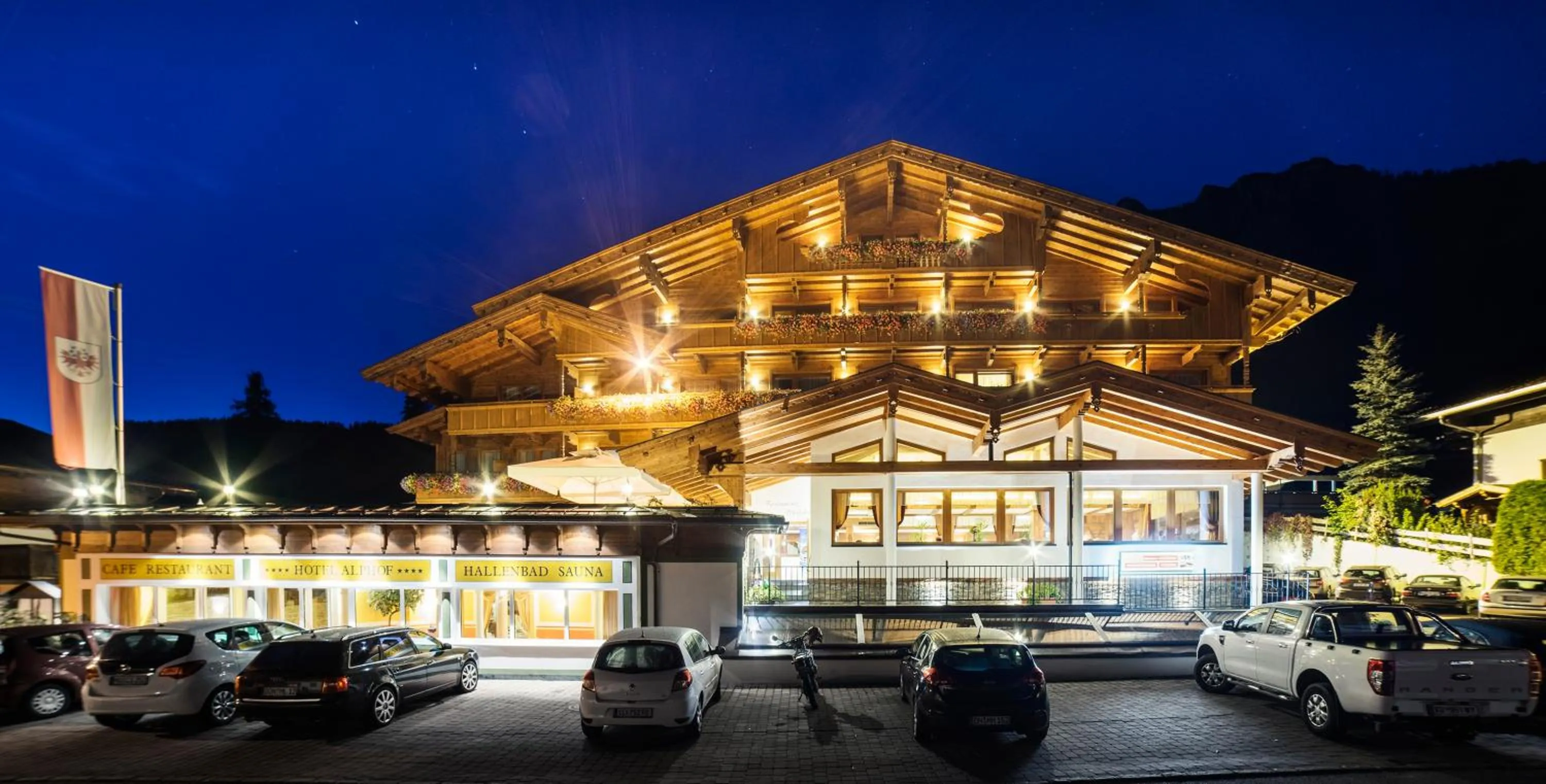 Property building in Hotel Alphof Alpbach