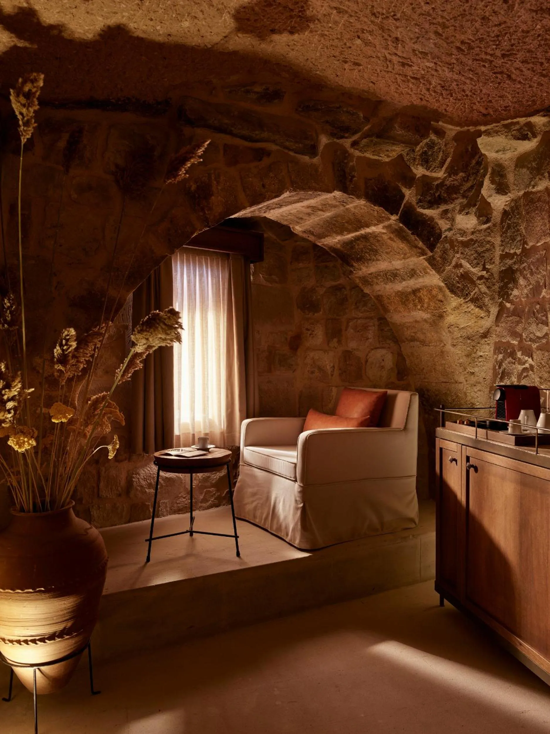 Living room in Argos in Cappadocia