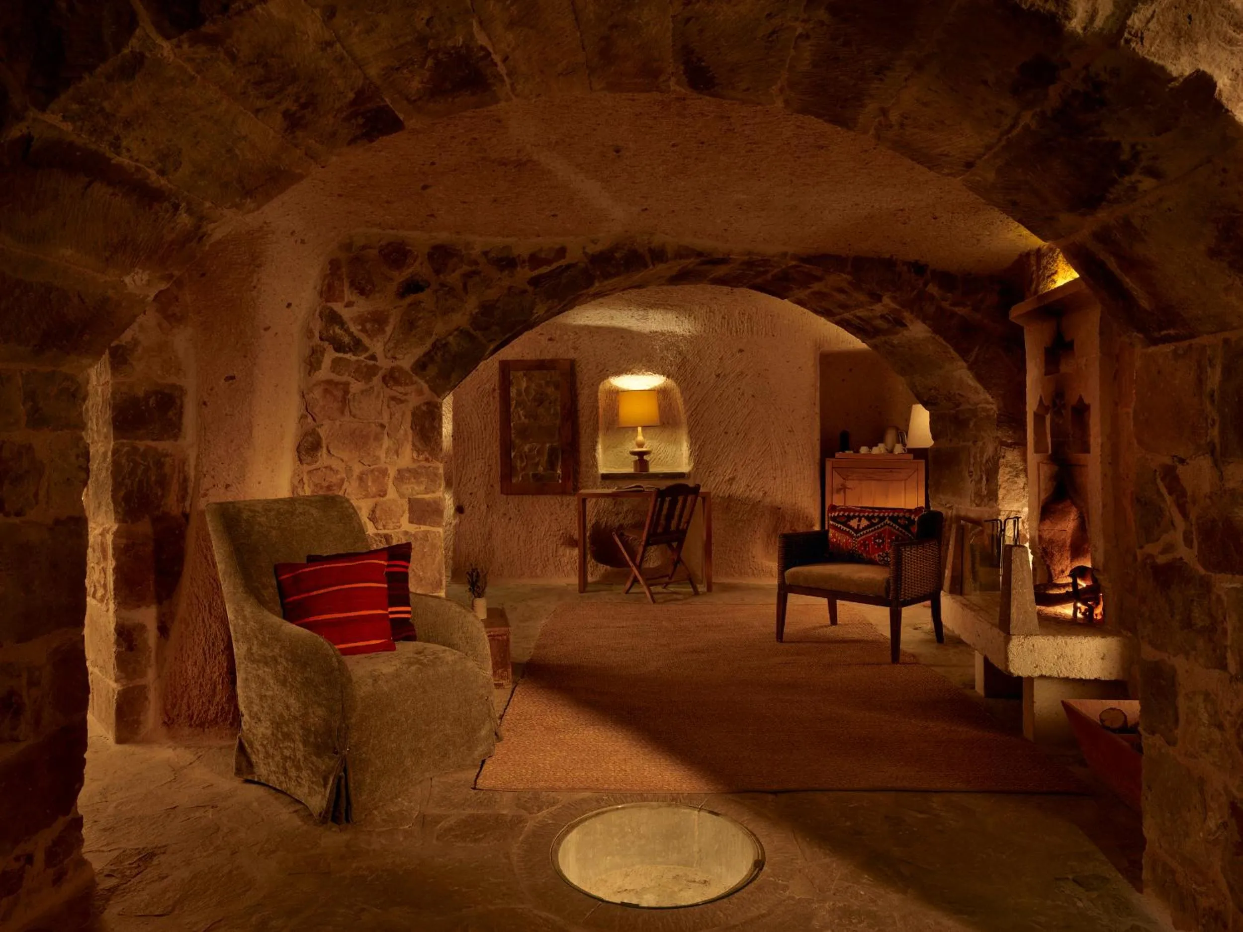 Living room in Argos in Cappadocia