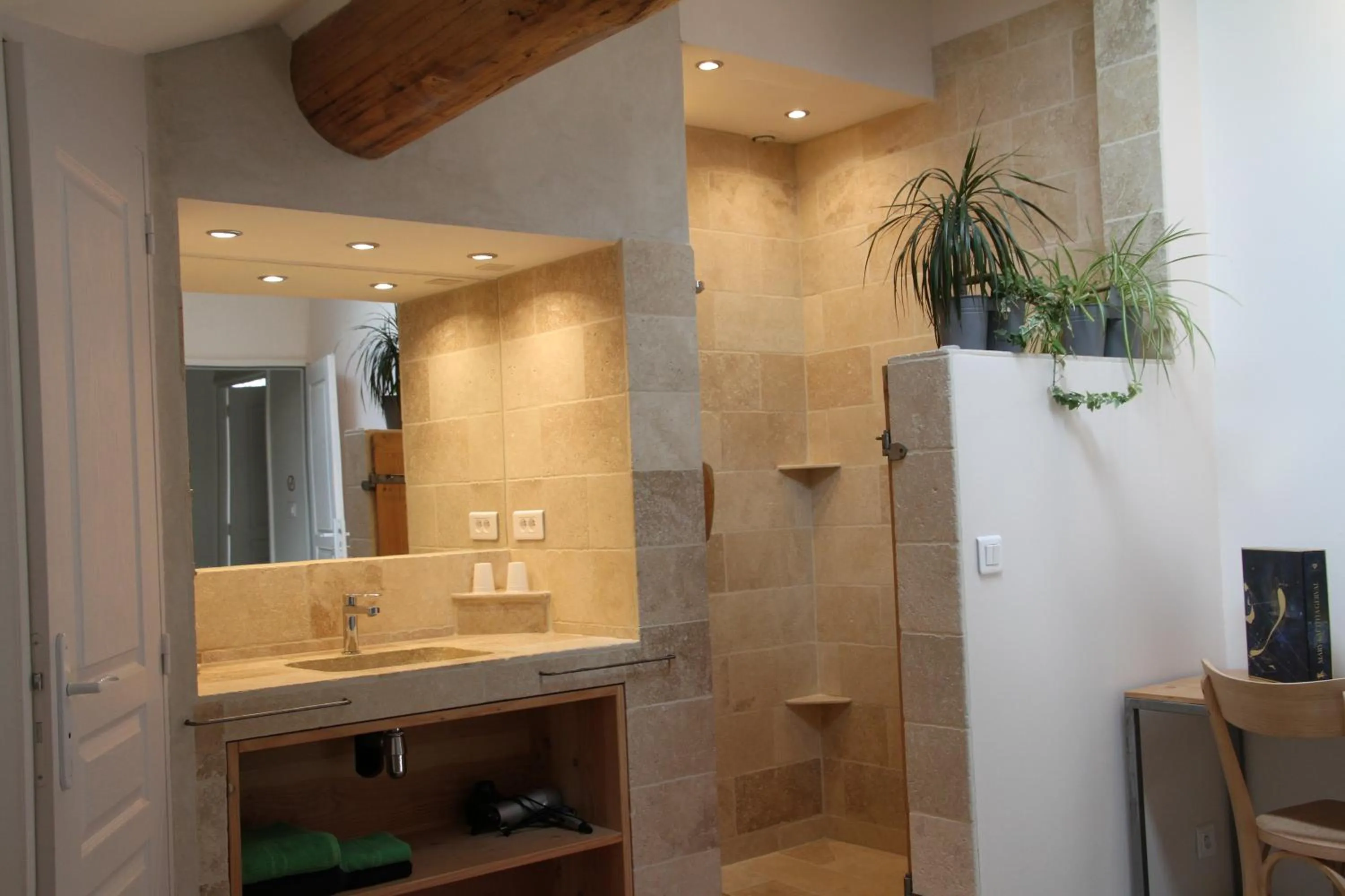Shower in L'atelier B&B