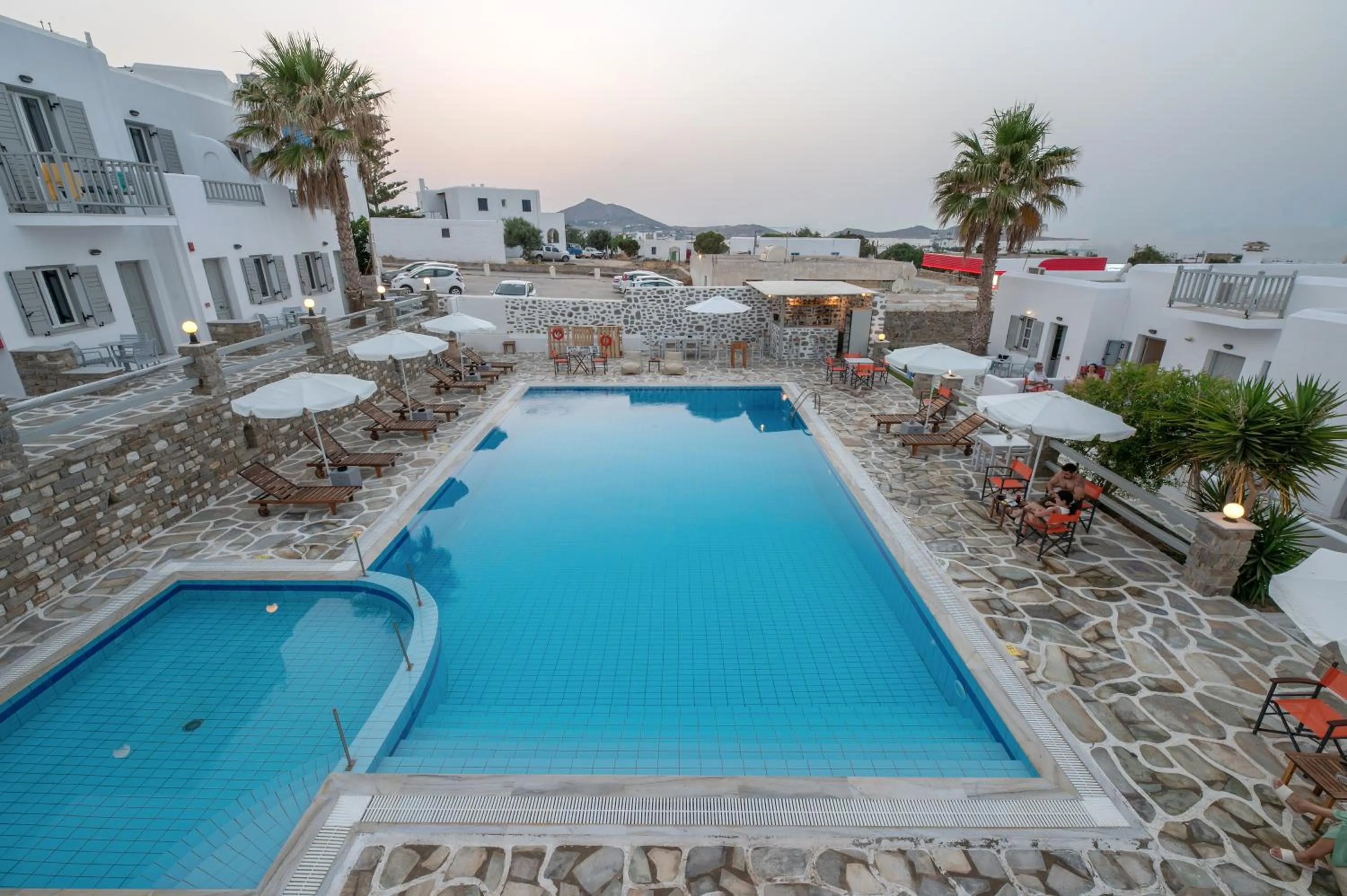 Balcony/Terrace in Summer Shades Hotel - ex Arkoulis