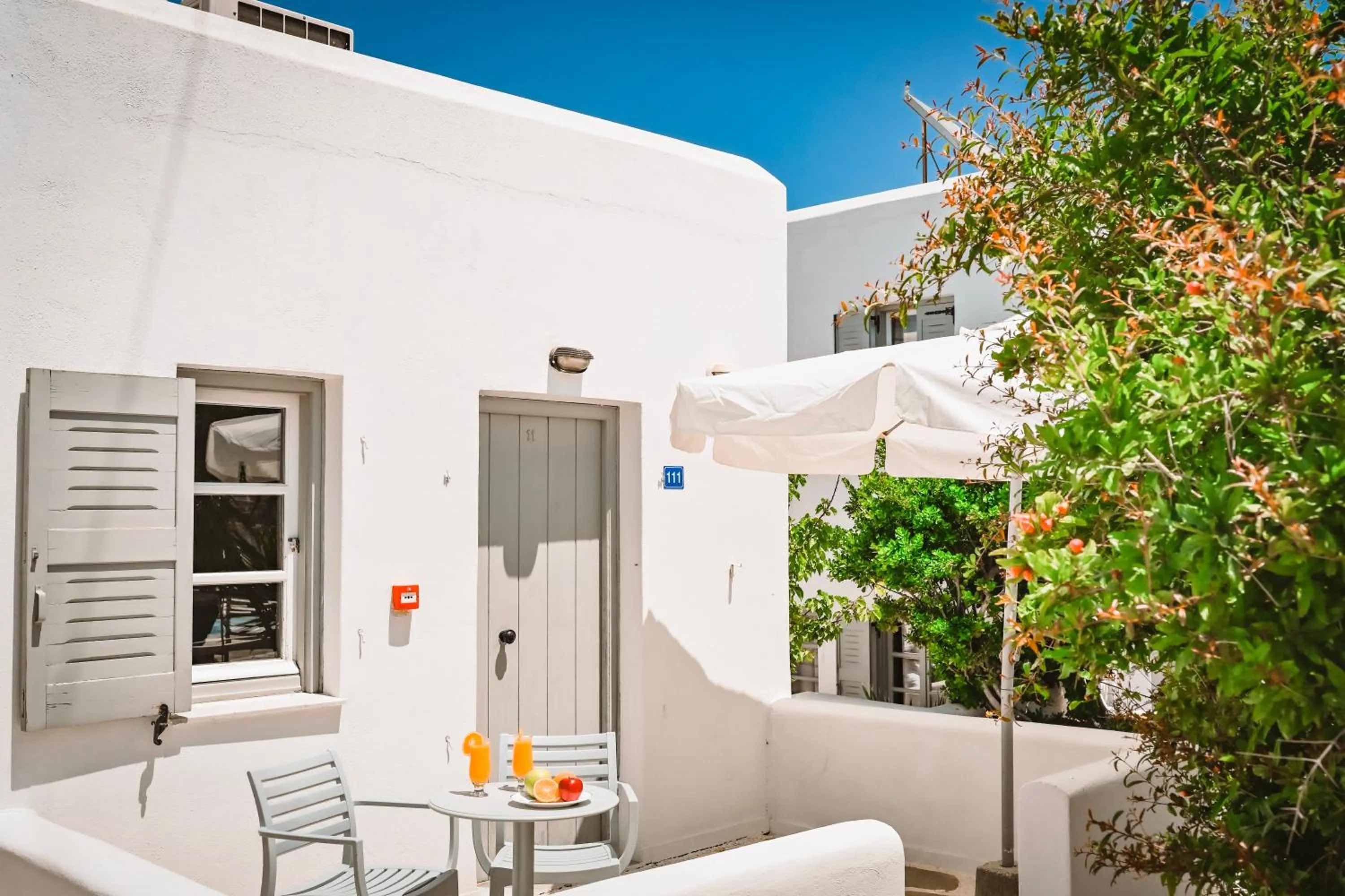 Balcony/Terrace in Summer Shades Hotel - ex Arkoulis