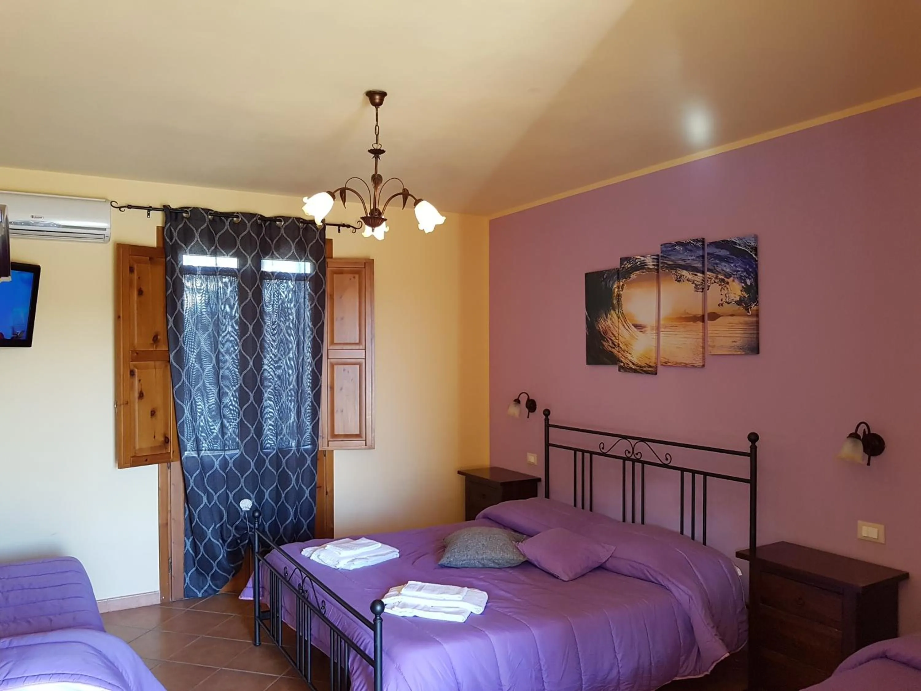 Bedroom, Bed in Hotel Il Cortile