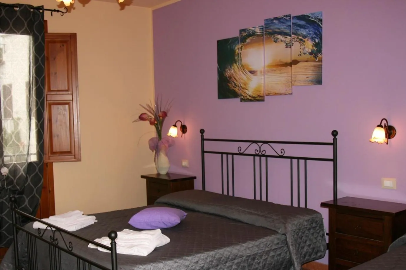 Bedroom, Bed in Hotel Il Cortile