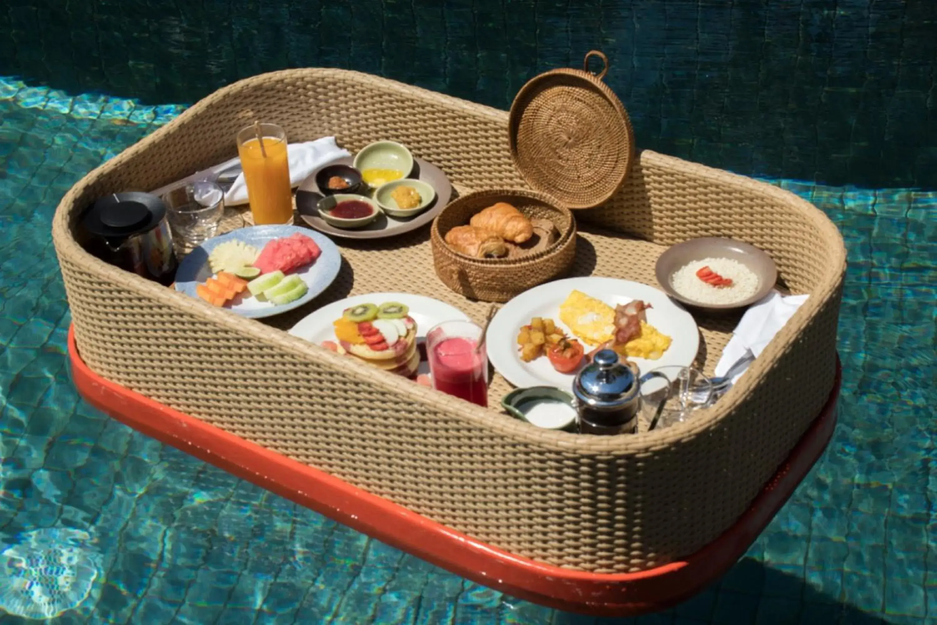 Swimming pool in Komaneka at Tanggayuda Ubud Swimming pool in Komaneka at Tanggayuda Ubud