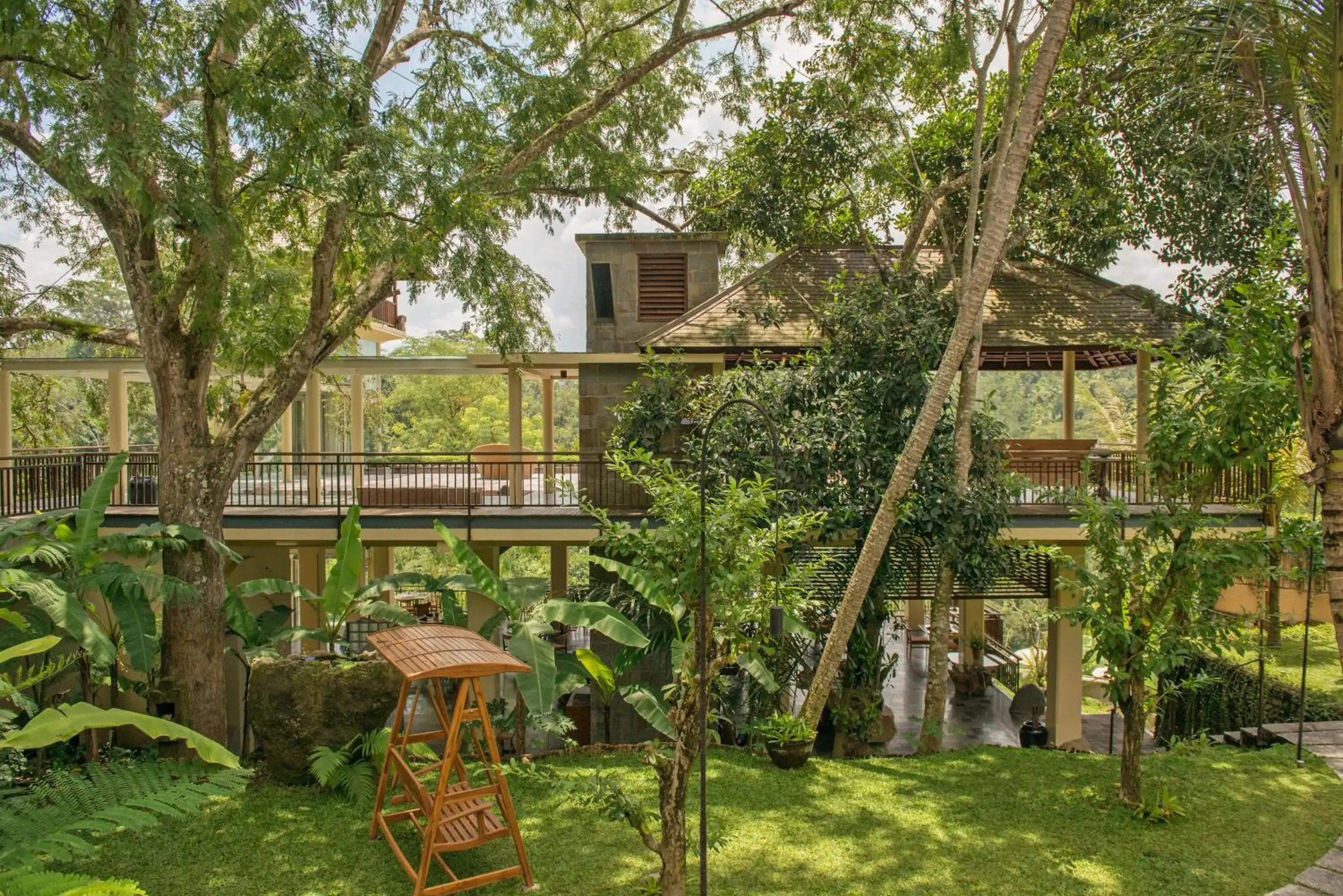 Property building in Komaneka at Tanggayuda Ubud Property building in Komaneka at Tanggayuda Ubud