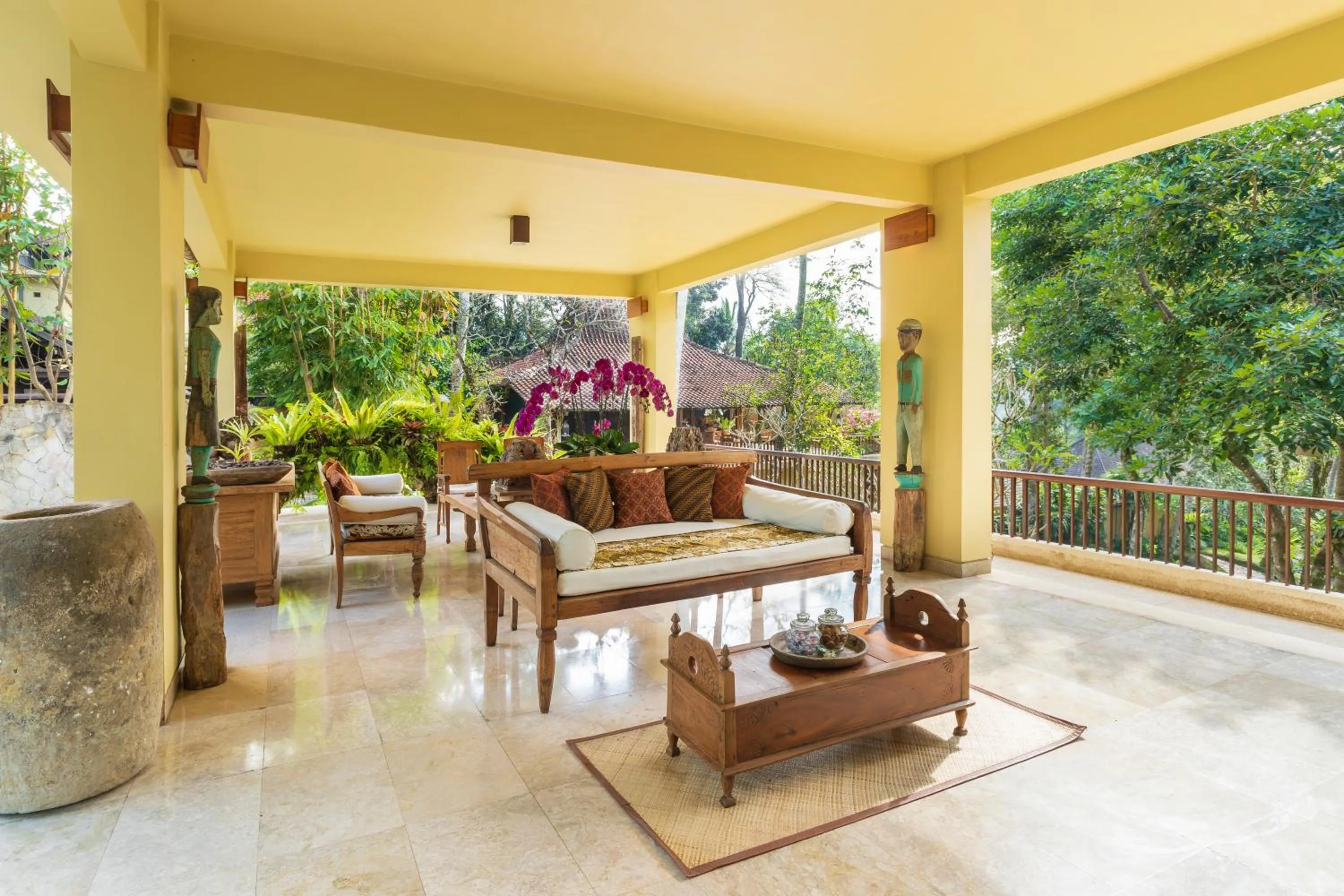 Lobby or reception in Komaneka at Tanggayuda Ubud