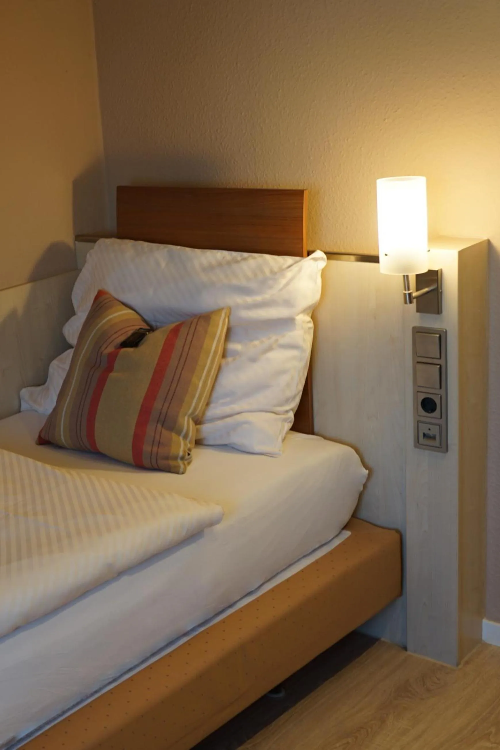 Photo of the whole room, Bed in Hotel Restaurant Strümper Hof