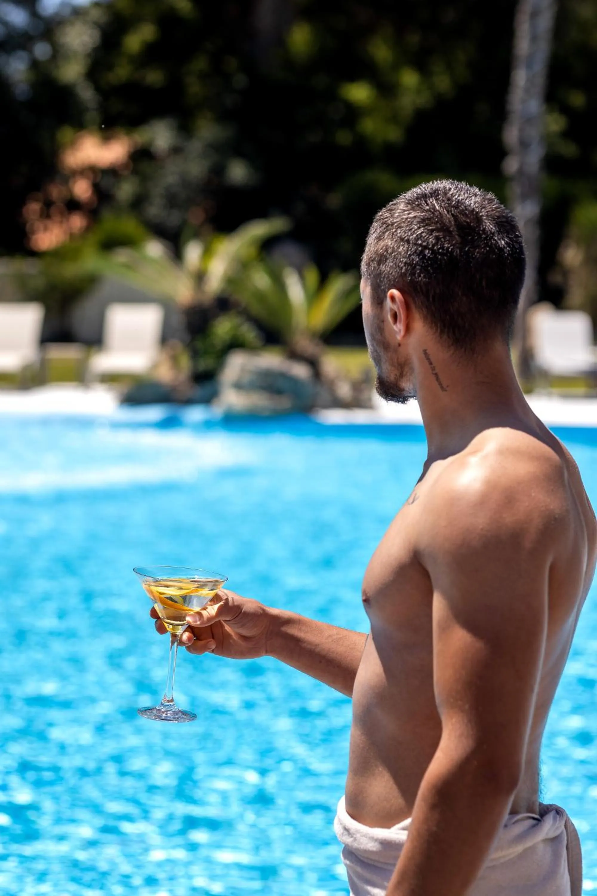 Swimming pool in Hotel Porta do Sol Conference & SPA