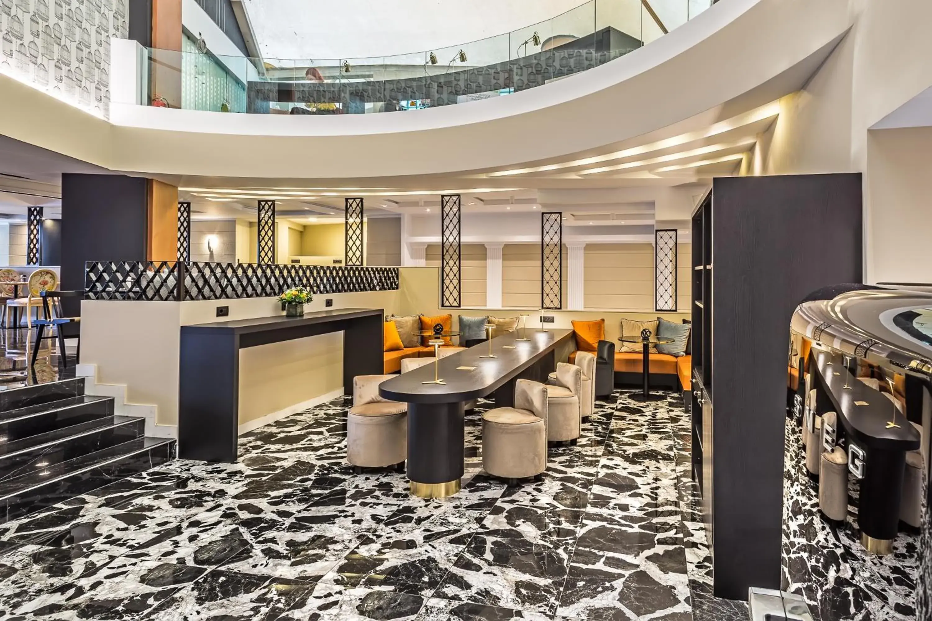 Lounge or bar in Airotel Stratos Vassilikos Hotel Lounge or bar in Airotel Stratos Vassilikos Hotel