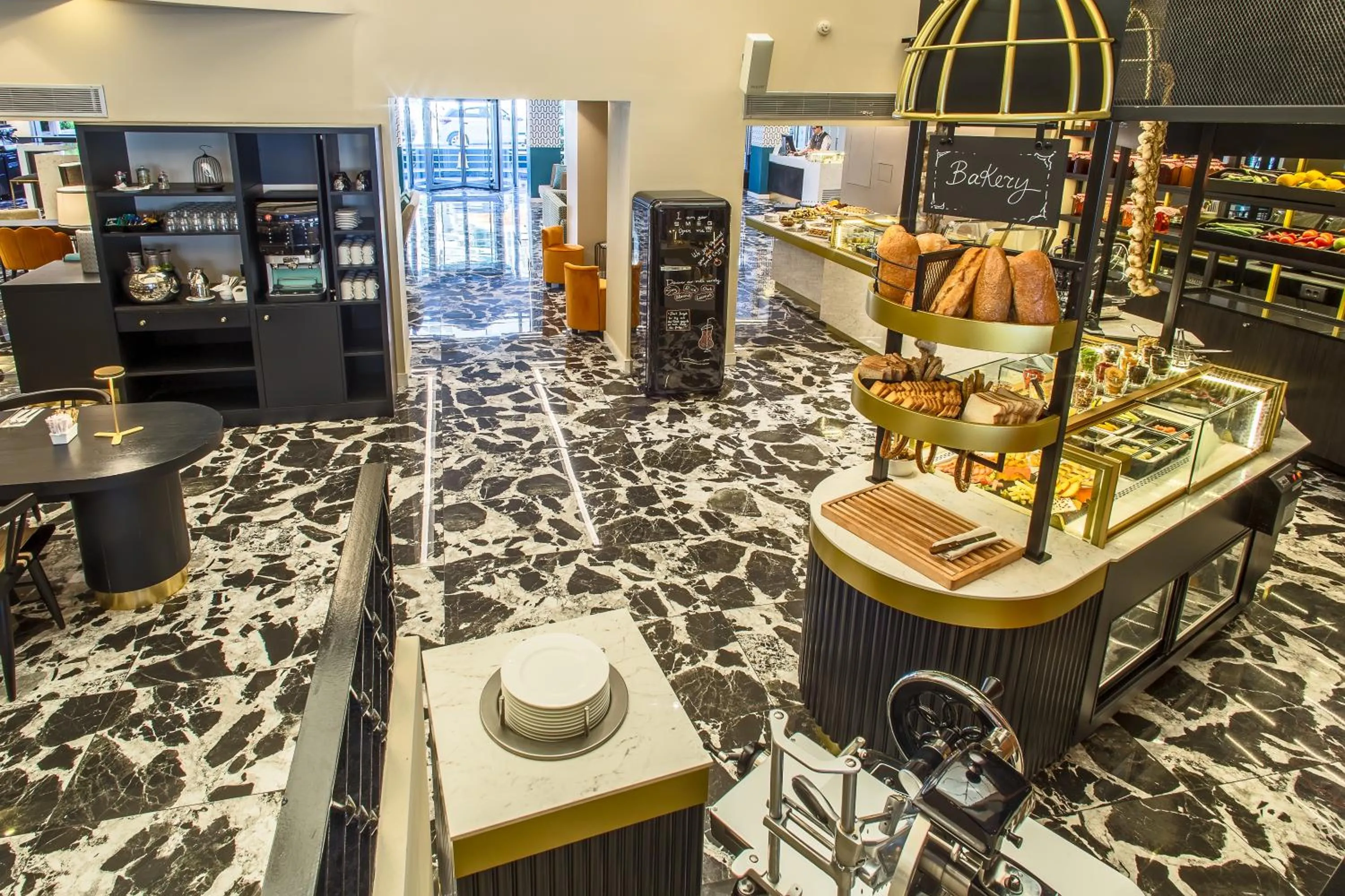 Buffet breakfast in Airotel Stratos Vassilikos Hotel