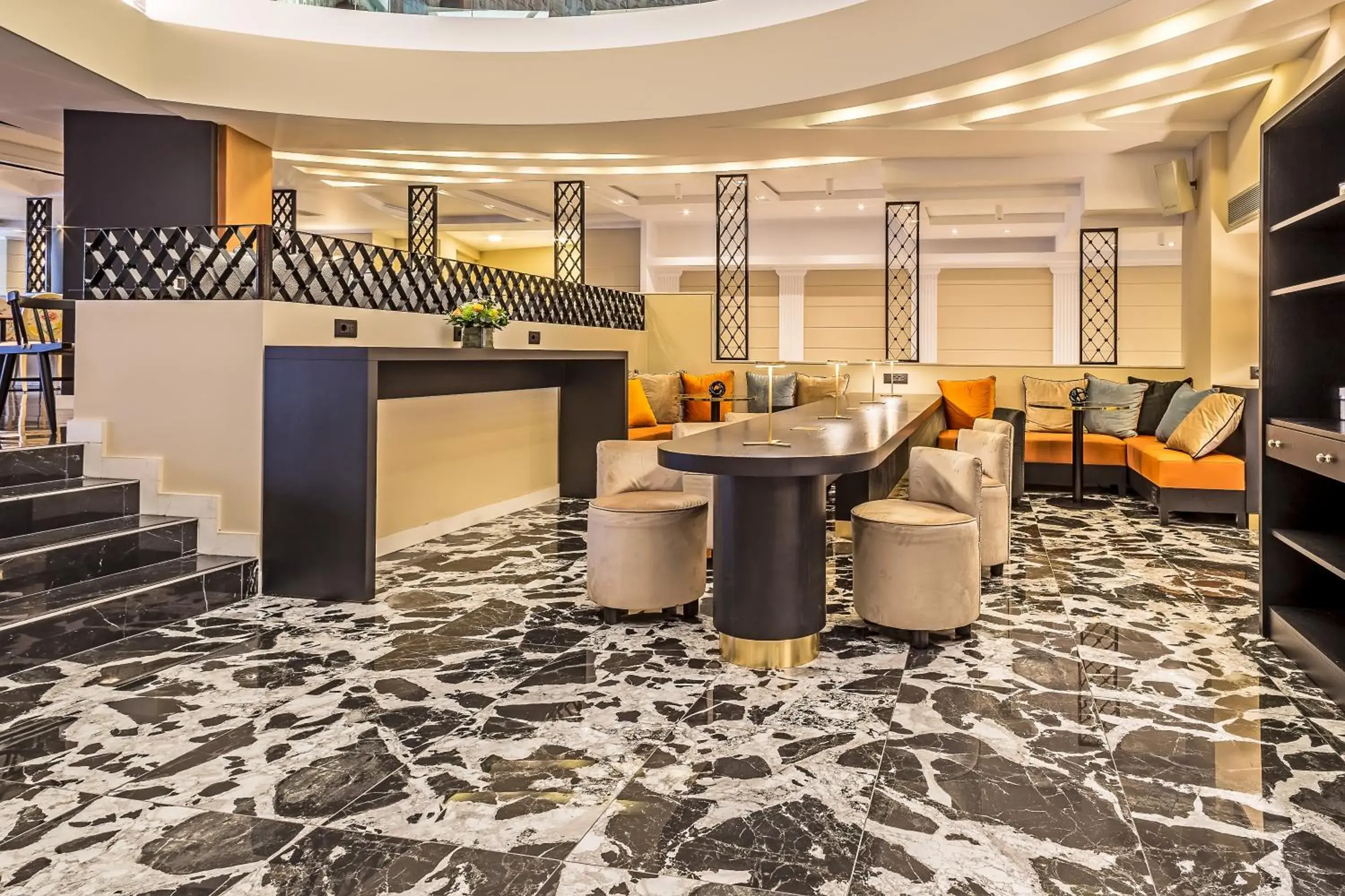 Lounge or bar in Airotel Stratos Vassilikos Hotel Lounge or bar in Airotel Stratos Vassilikos Hotel