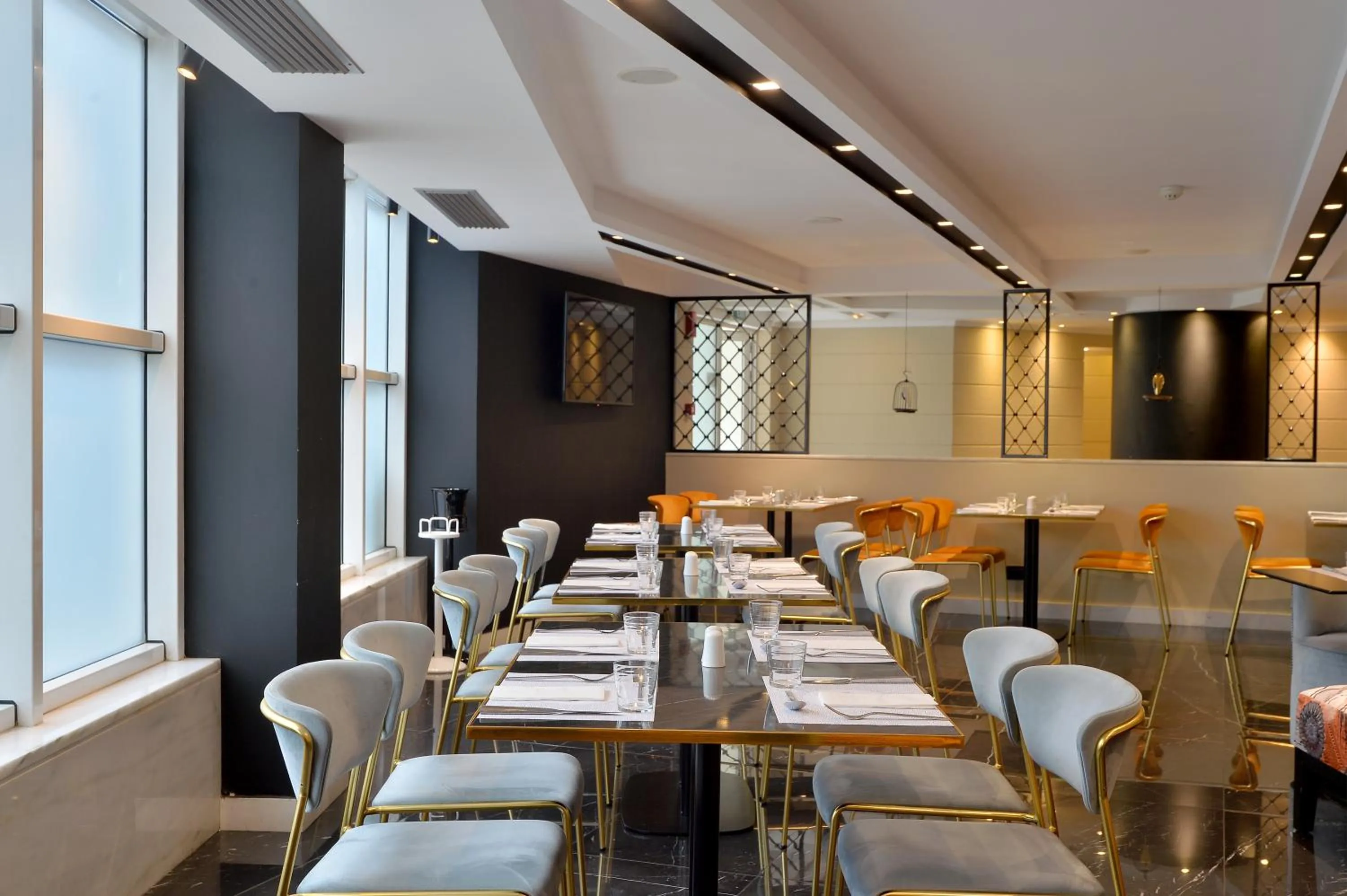 Dining area in Airotel Stratos Vassilikos Hotel