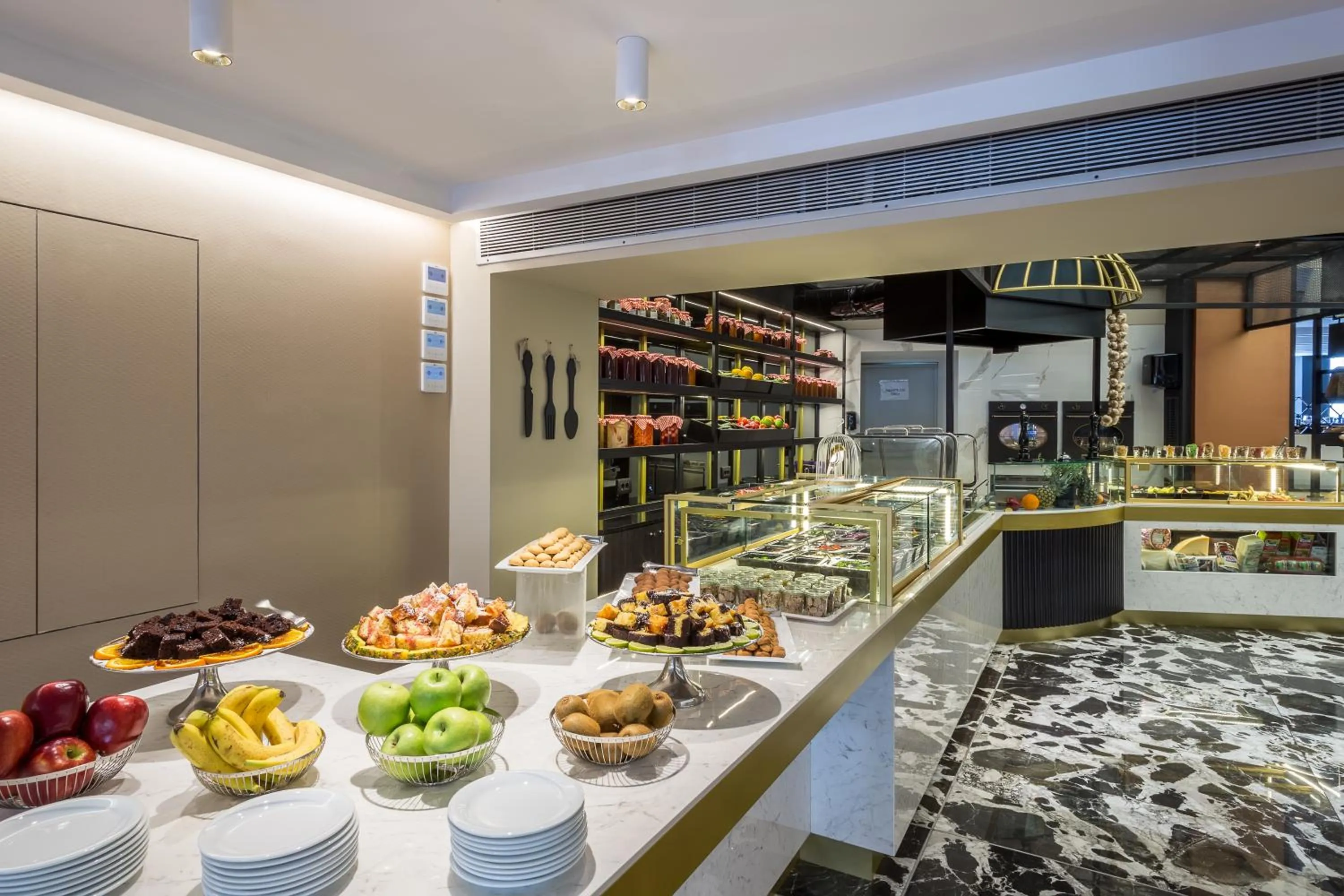 Breakfast in Airotel Stratos Vassilikos Hotel