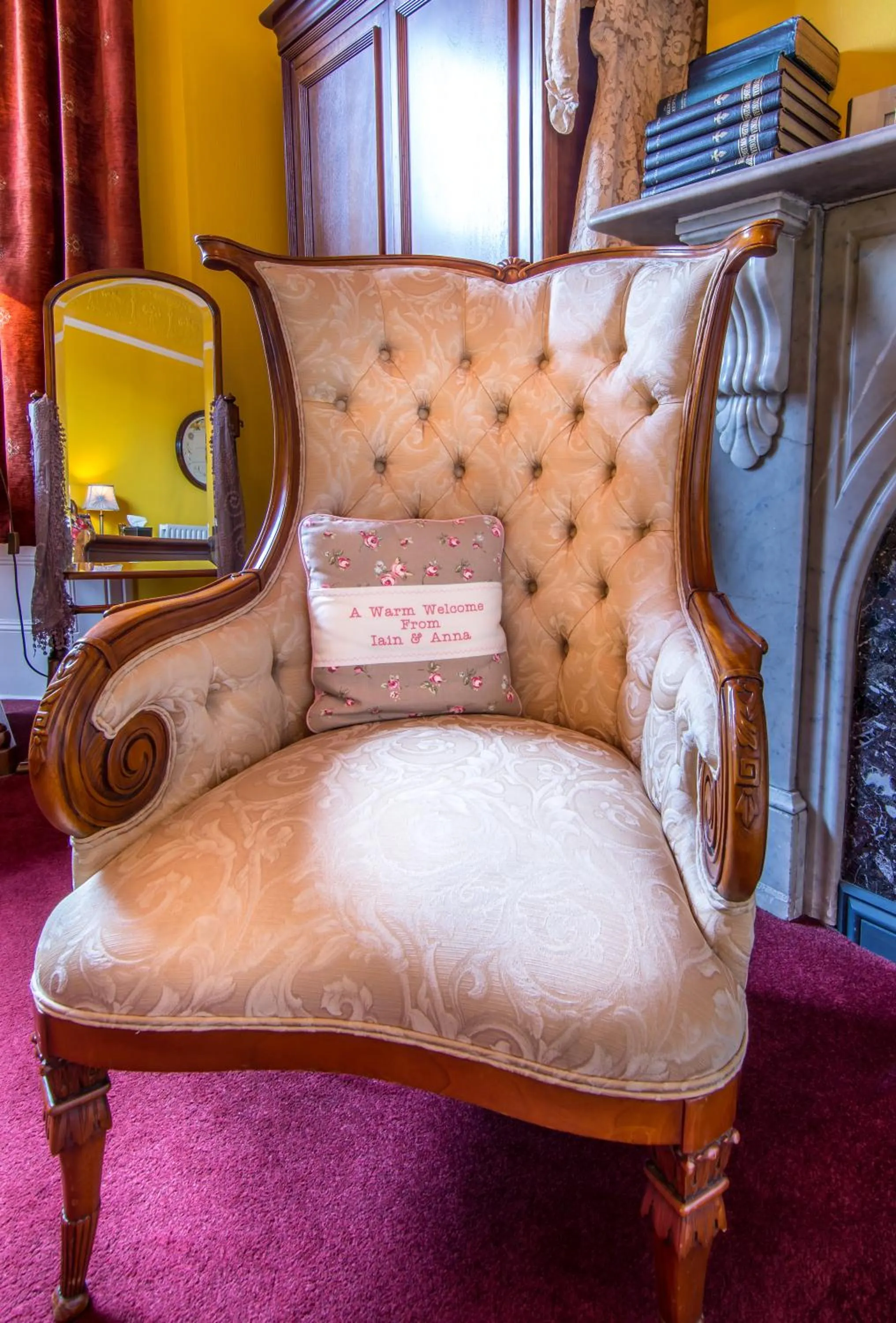 Decorative detail in Creston Villa Guest House