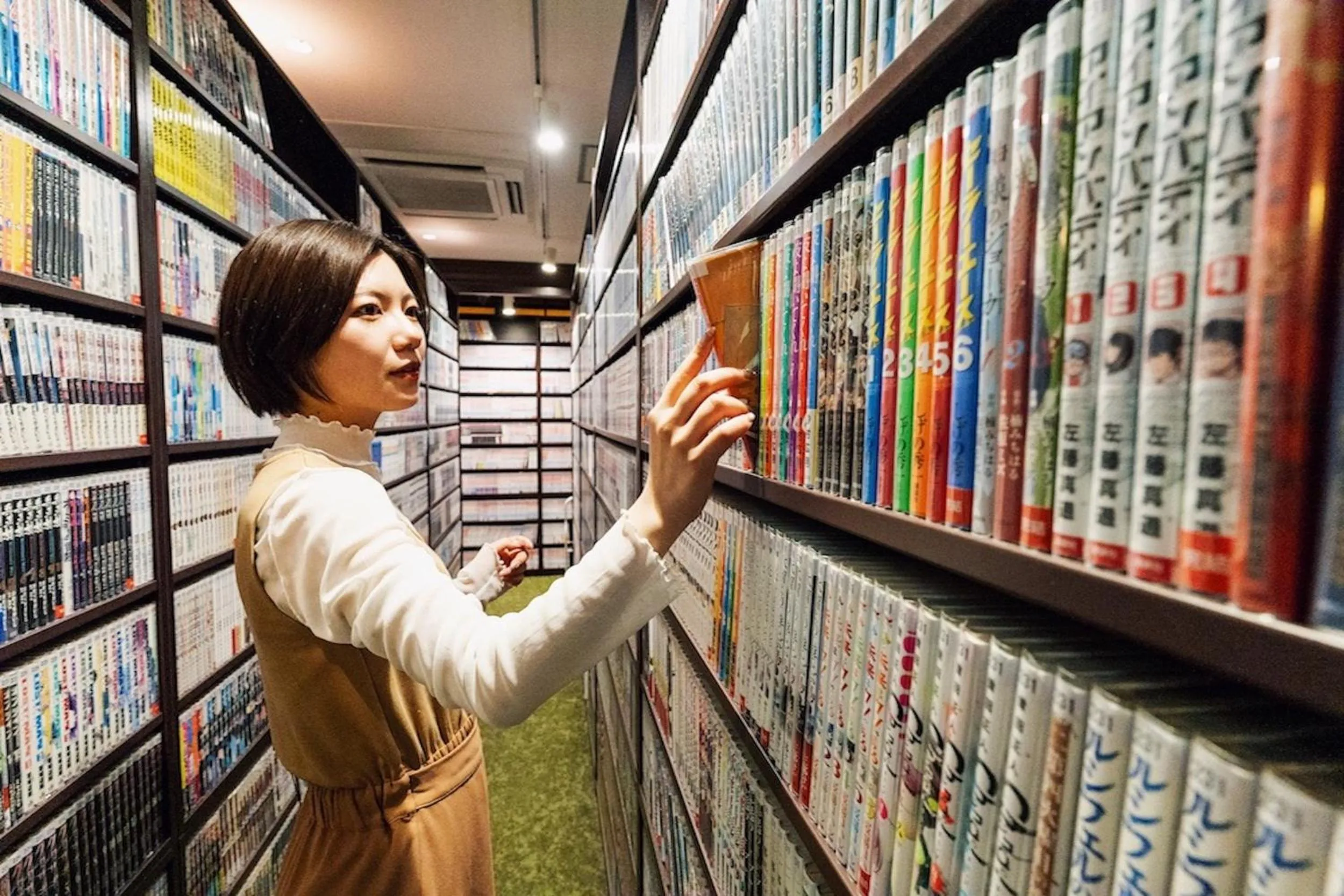 Library in Hotel Relief Kokura Annex