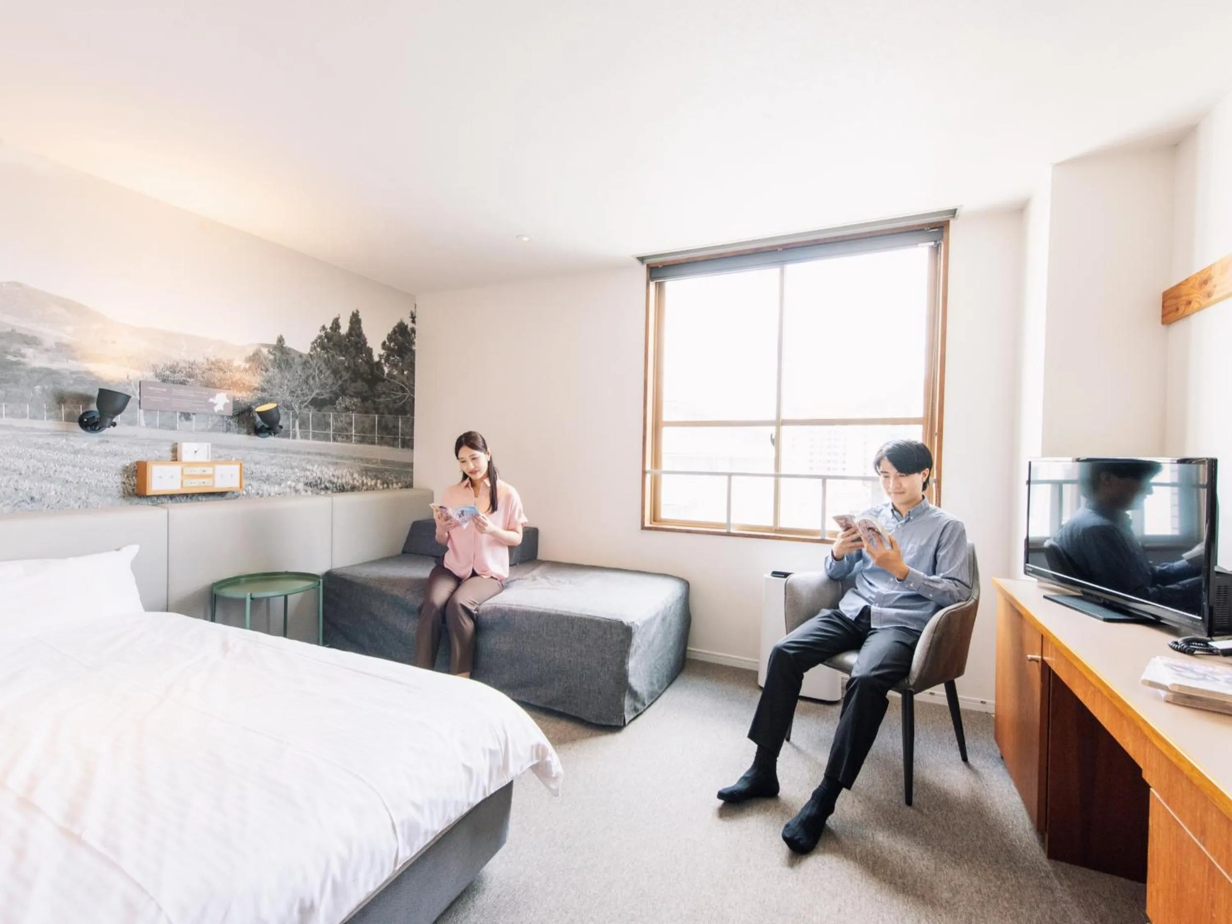 People in Hotel Relief Kokura Annex