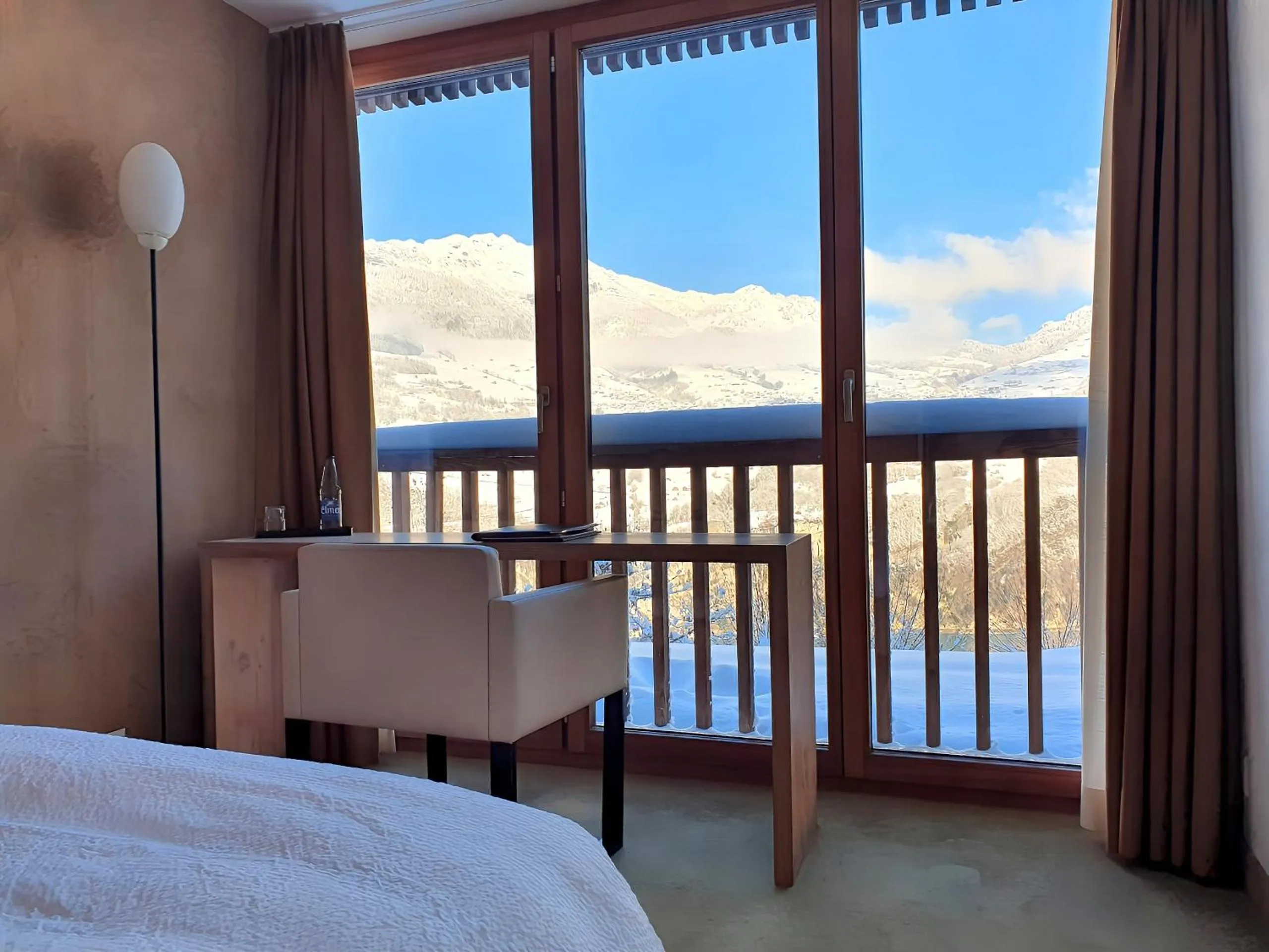 View (from property/room), Bed in Seminarhotel Lihn