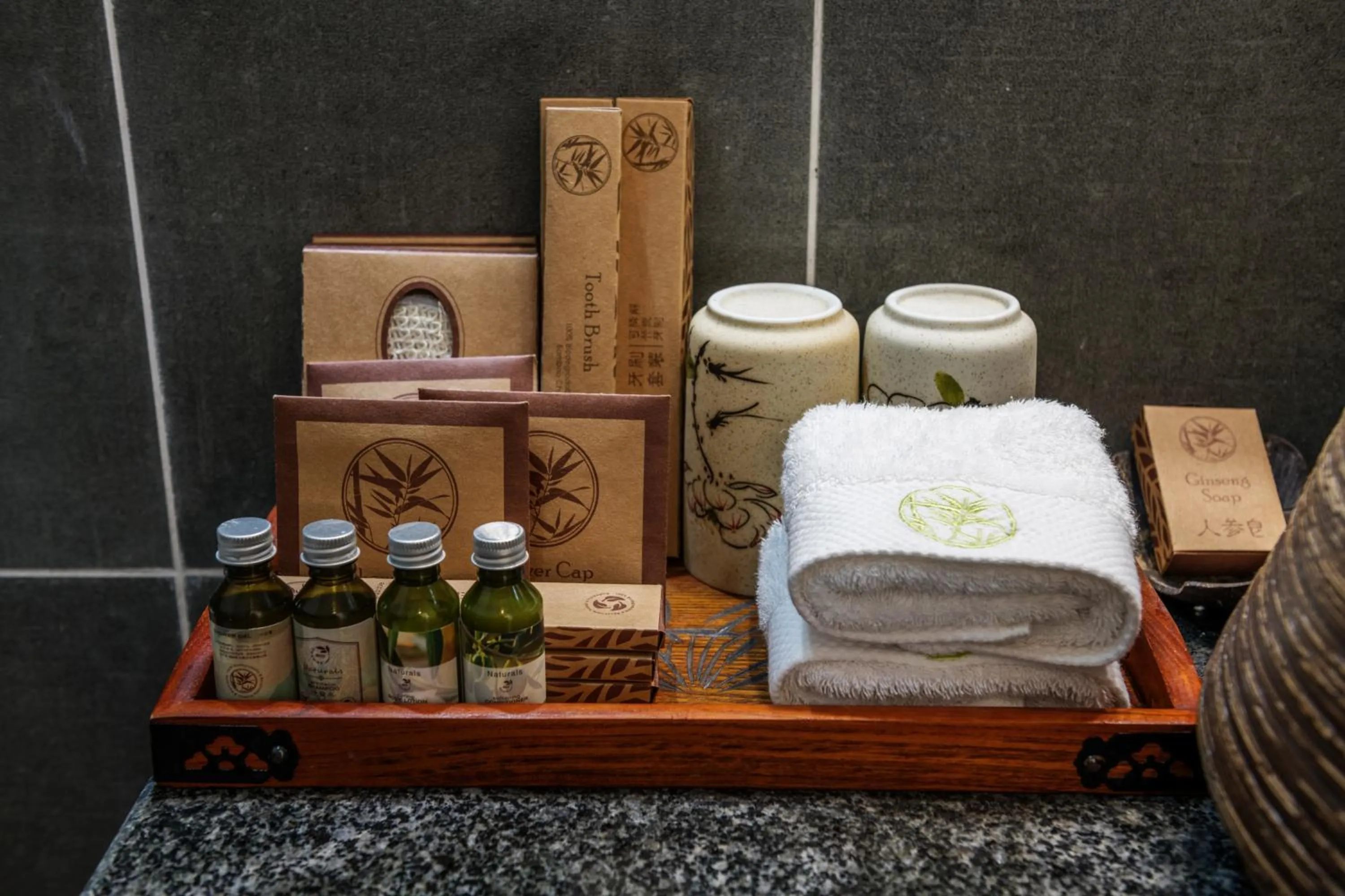 Decorative detail in The Bamboo Leaf Yangshuo