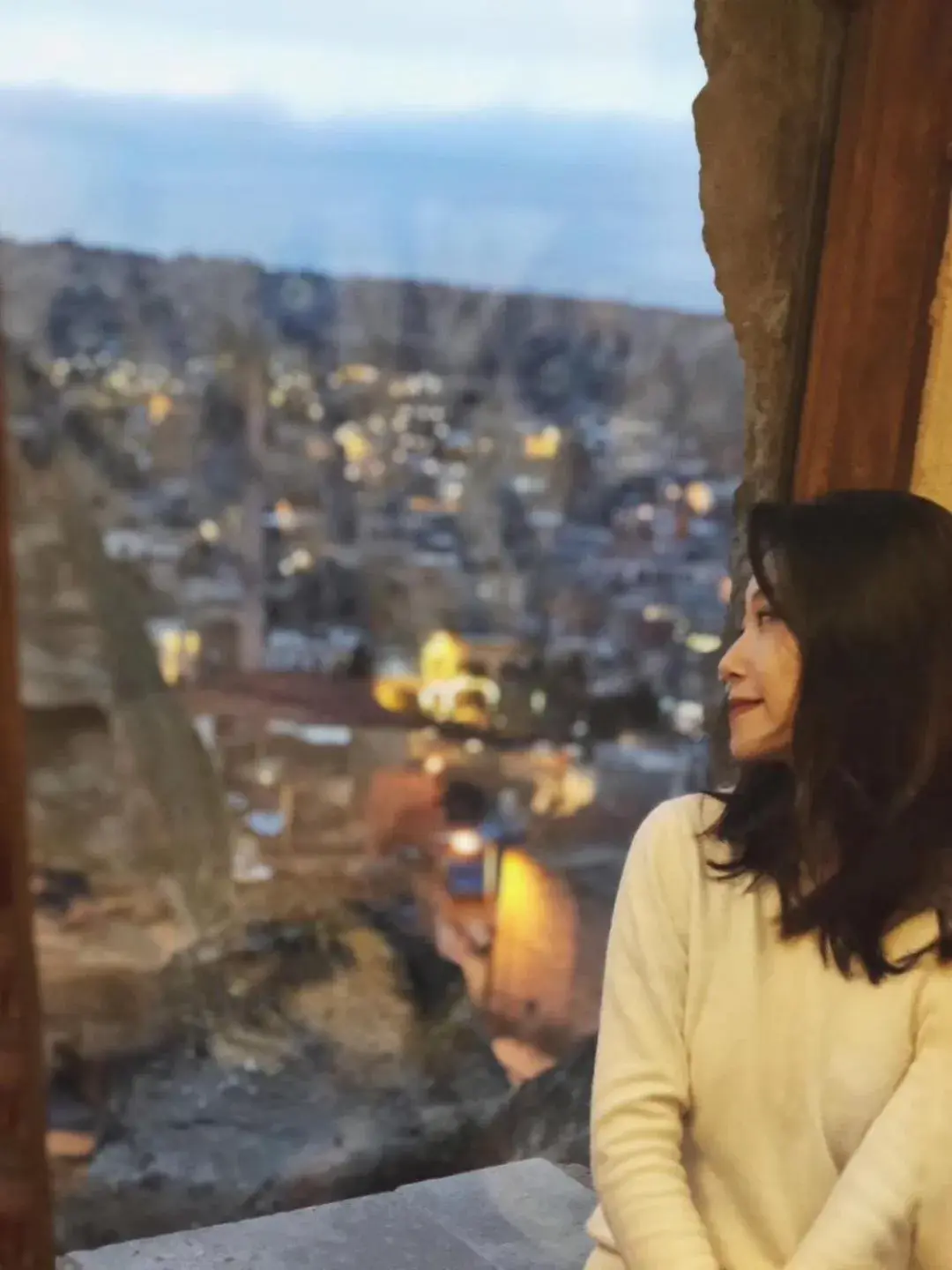 Double Cave Room with City View in Arif Cave Hotel Double Cave Room with City View in Arif Cave Hotel