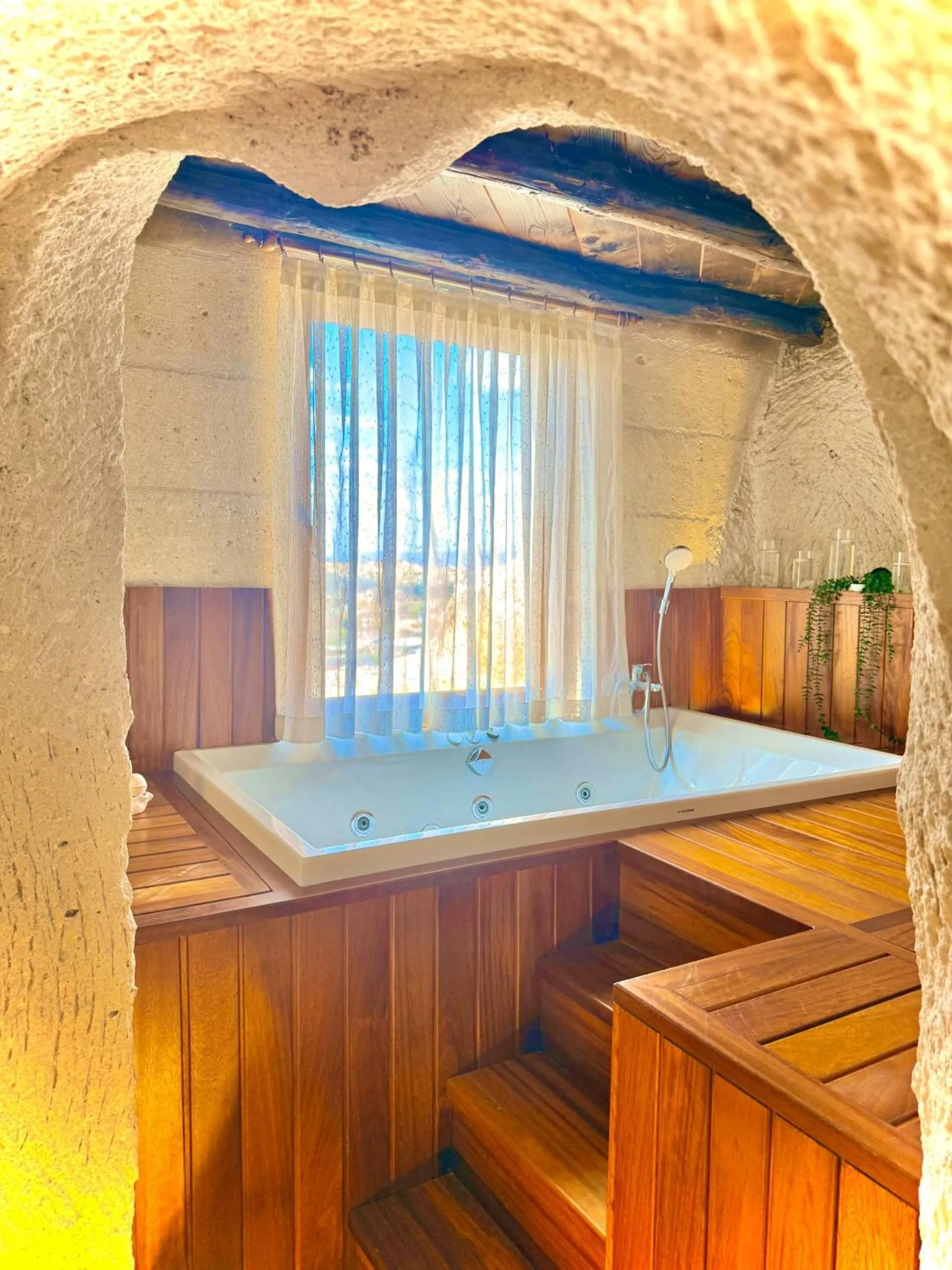 Bathroom in Arif Cave Hotel