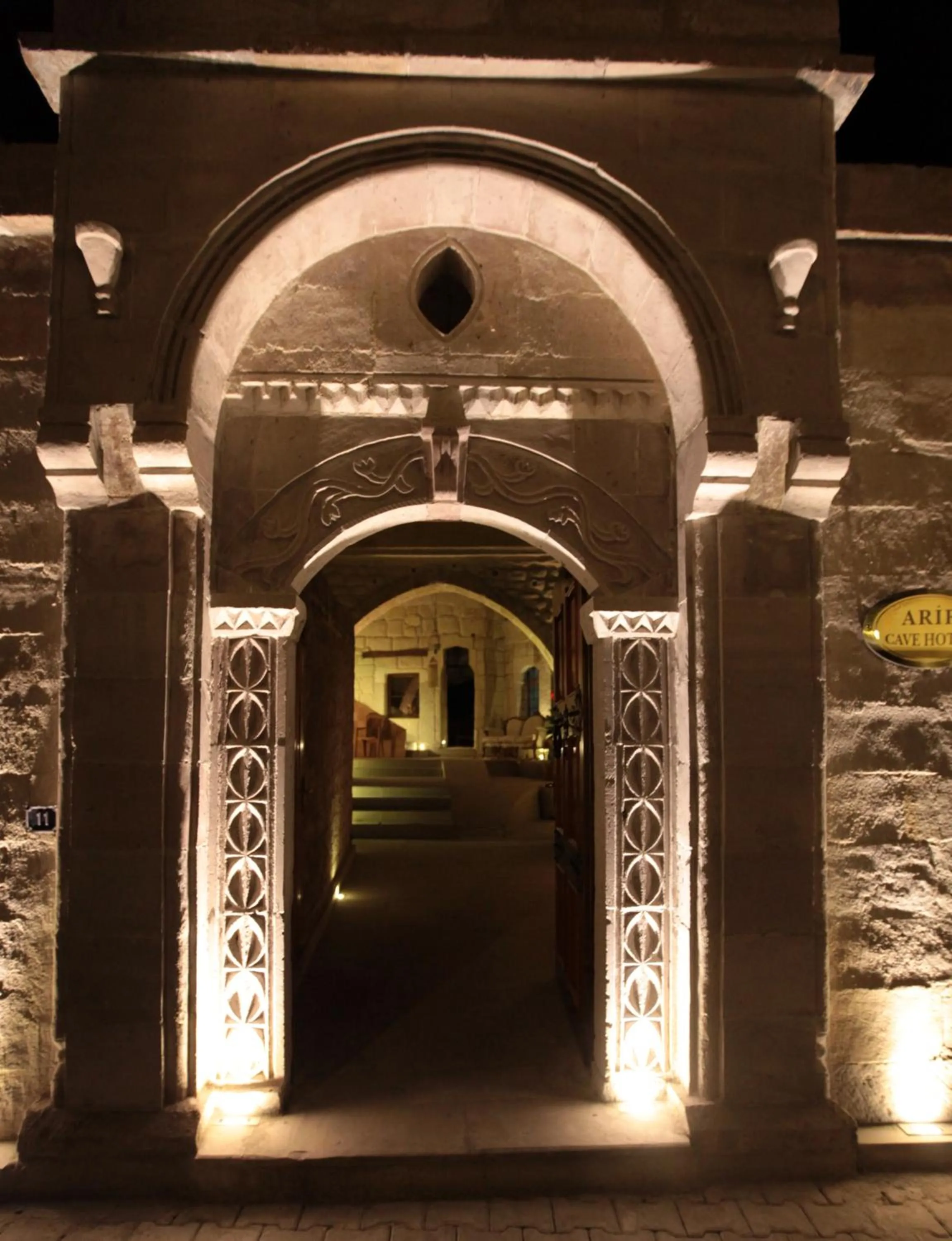 Facade/entrance in Arif Cave Hotel