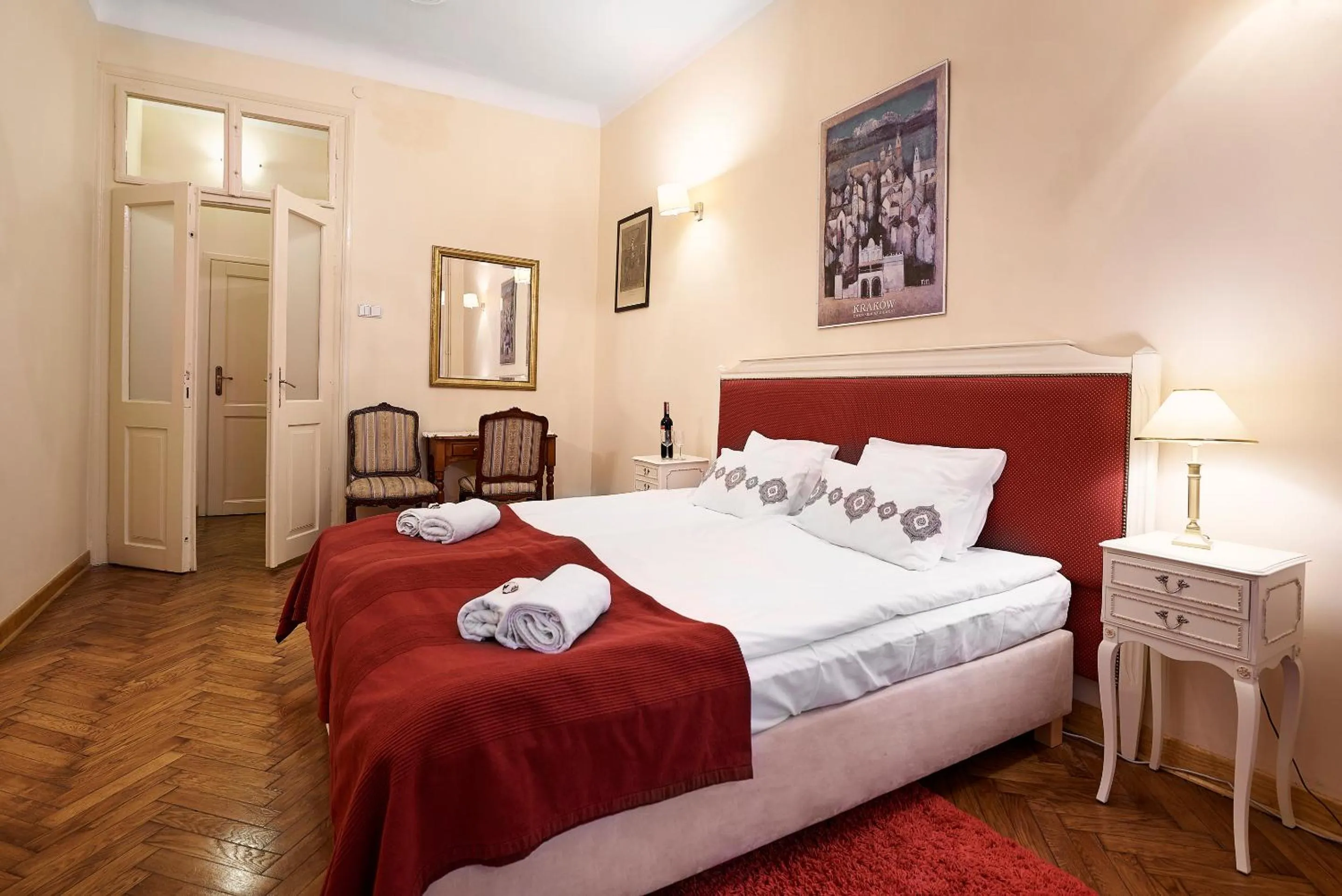 Bed in Gołębia 8 Residence