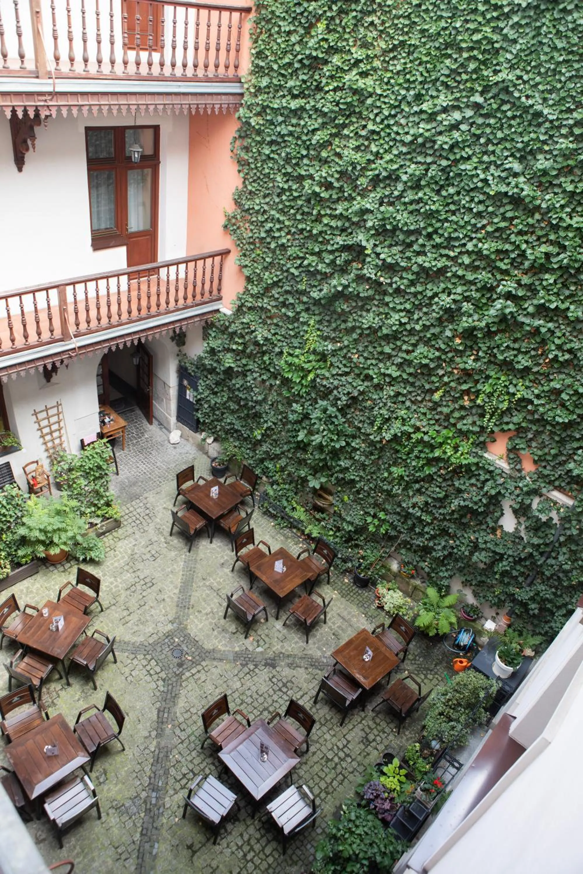 Garden in Gołębia 8 Residence