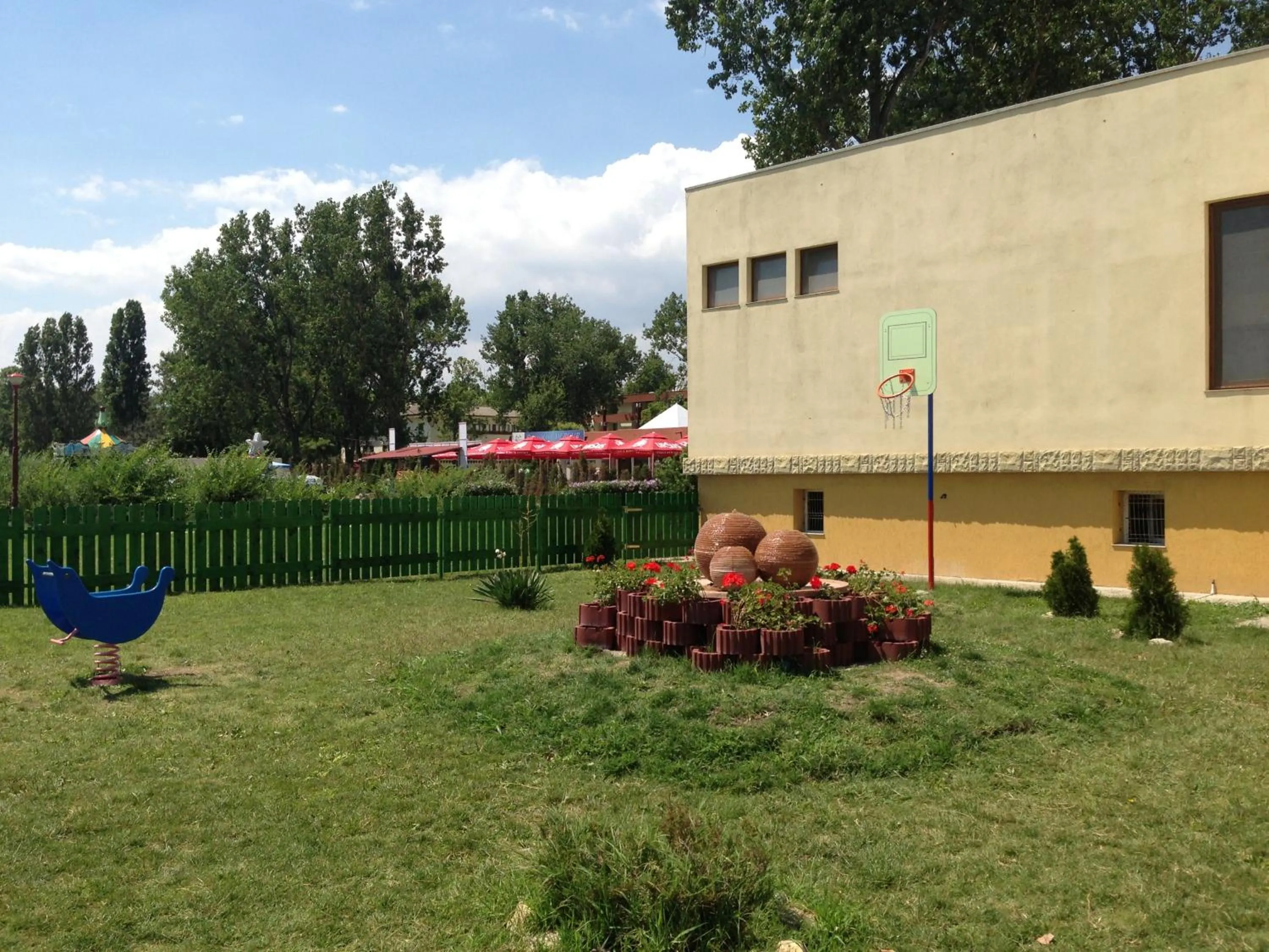 Garden in Complex Modern All Inclusive